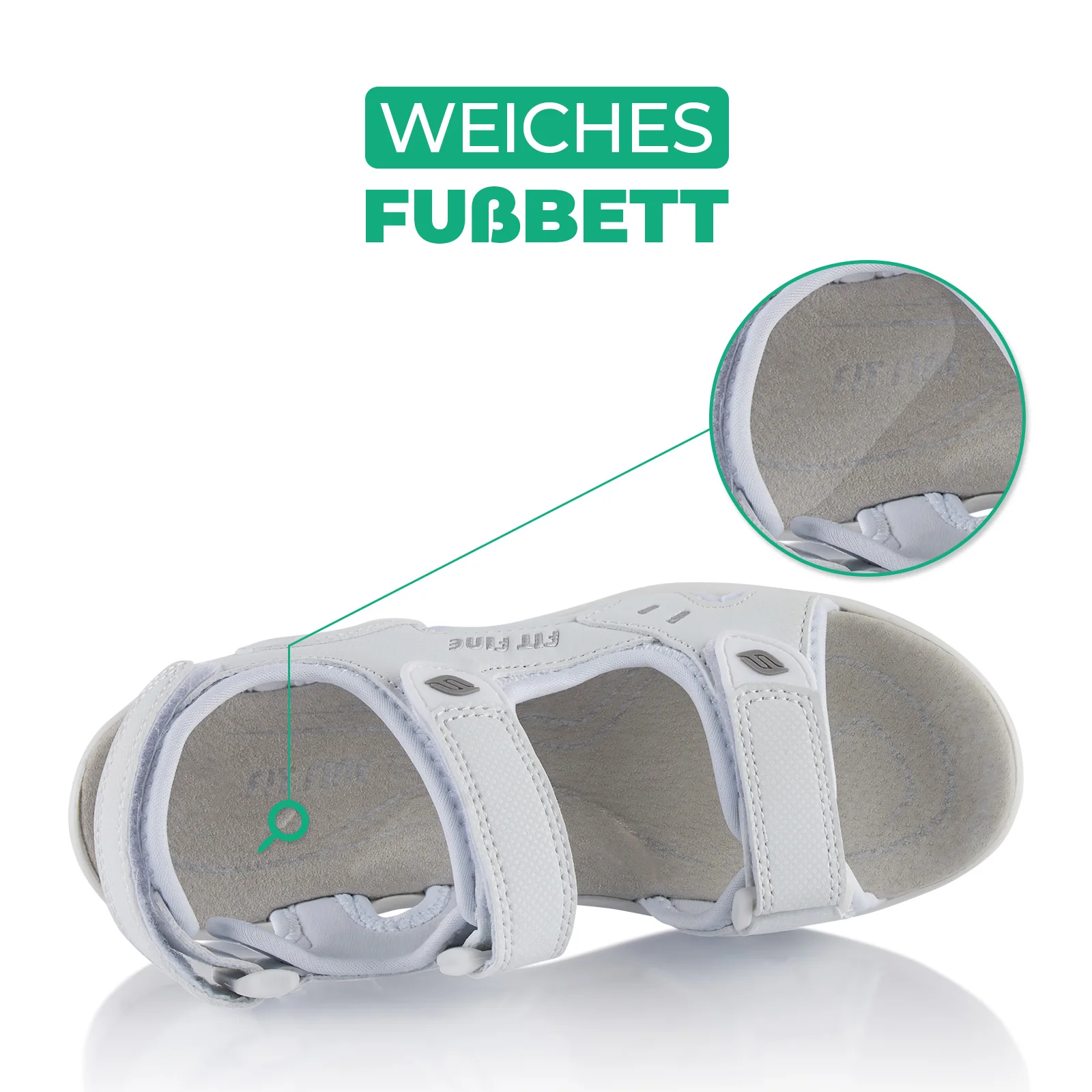 Sandalen Abrollsohle leichte Gesundheitsschuhe - Image 5