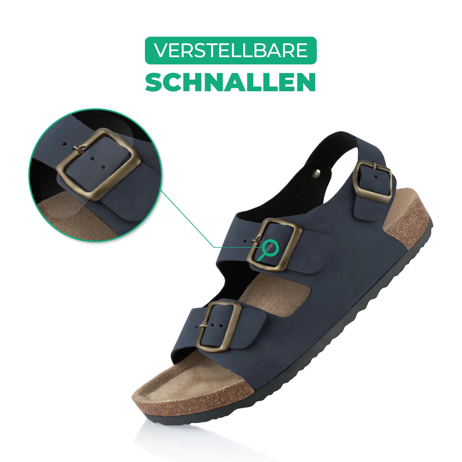 Sandalen mit Kork-Fußbett - Image 3