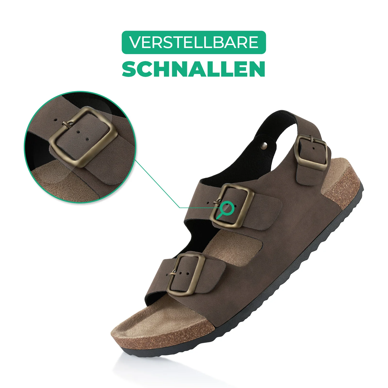 Sandalen mit Kork-Fußbett - Image 3