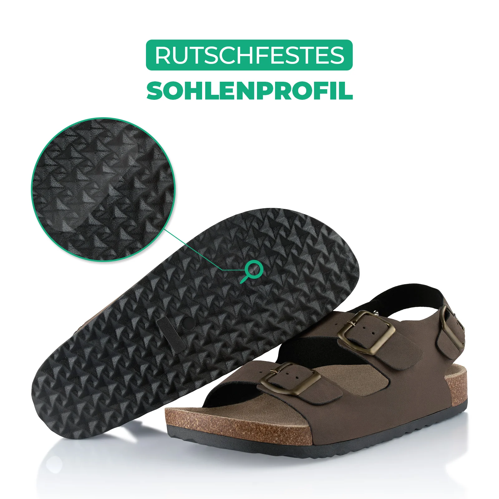 Sandalen mit Kork-Fußbett - Image 4