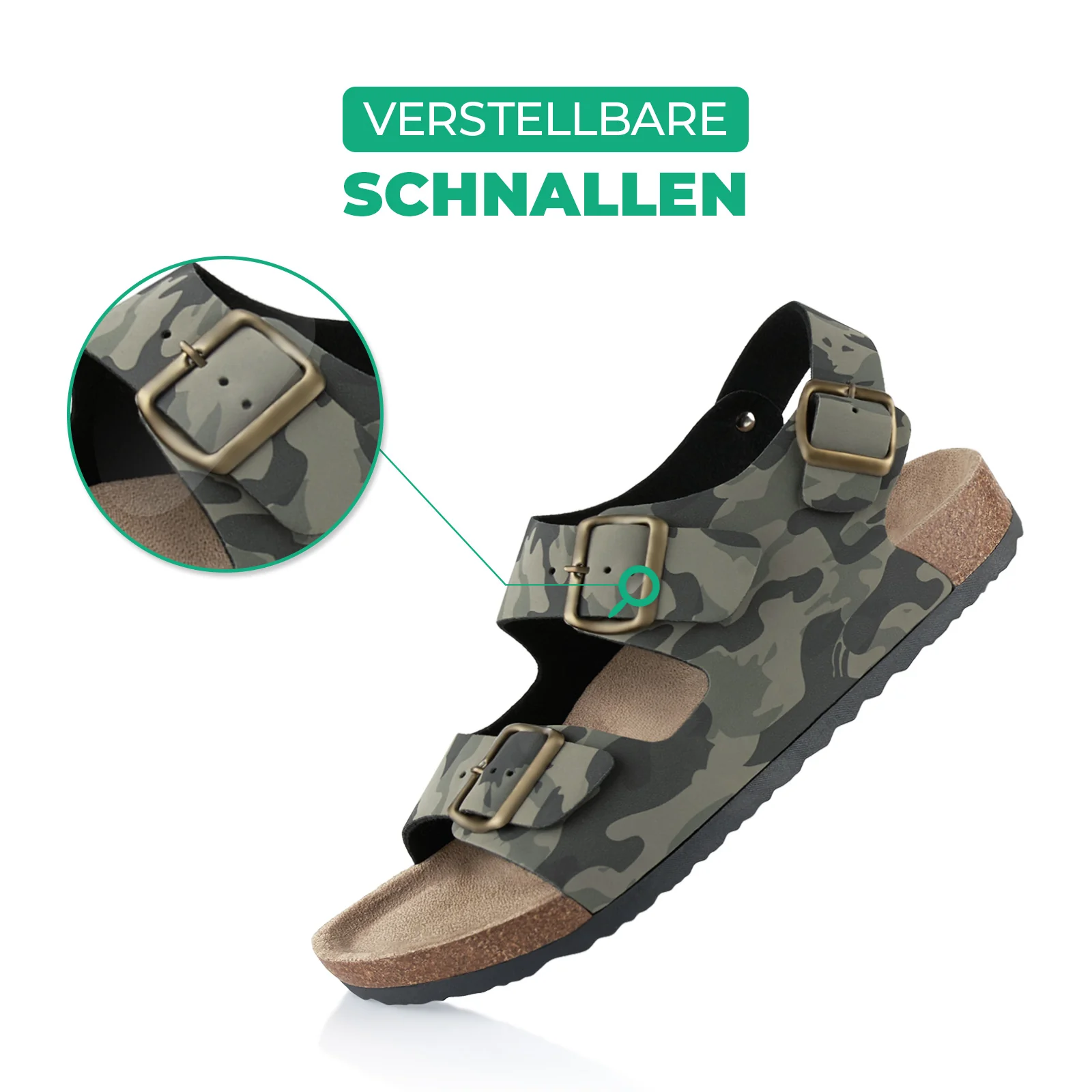 Sandalen mit Kork-Fußbett - Image 3