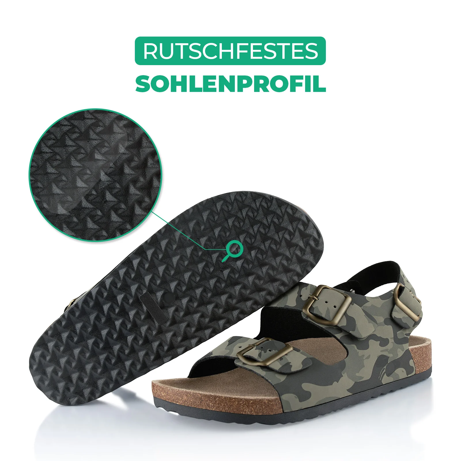 Sandalen mit Kork-Fußbett - Image 4