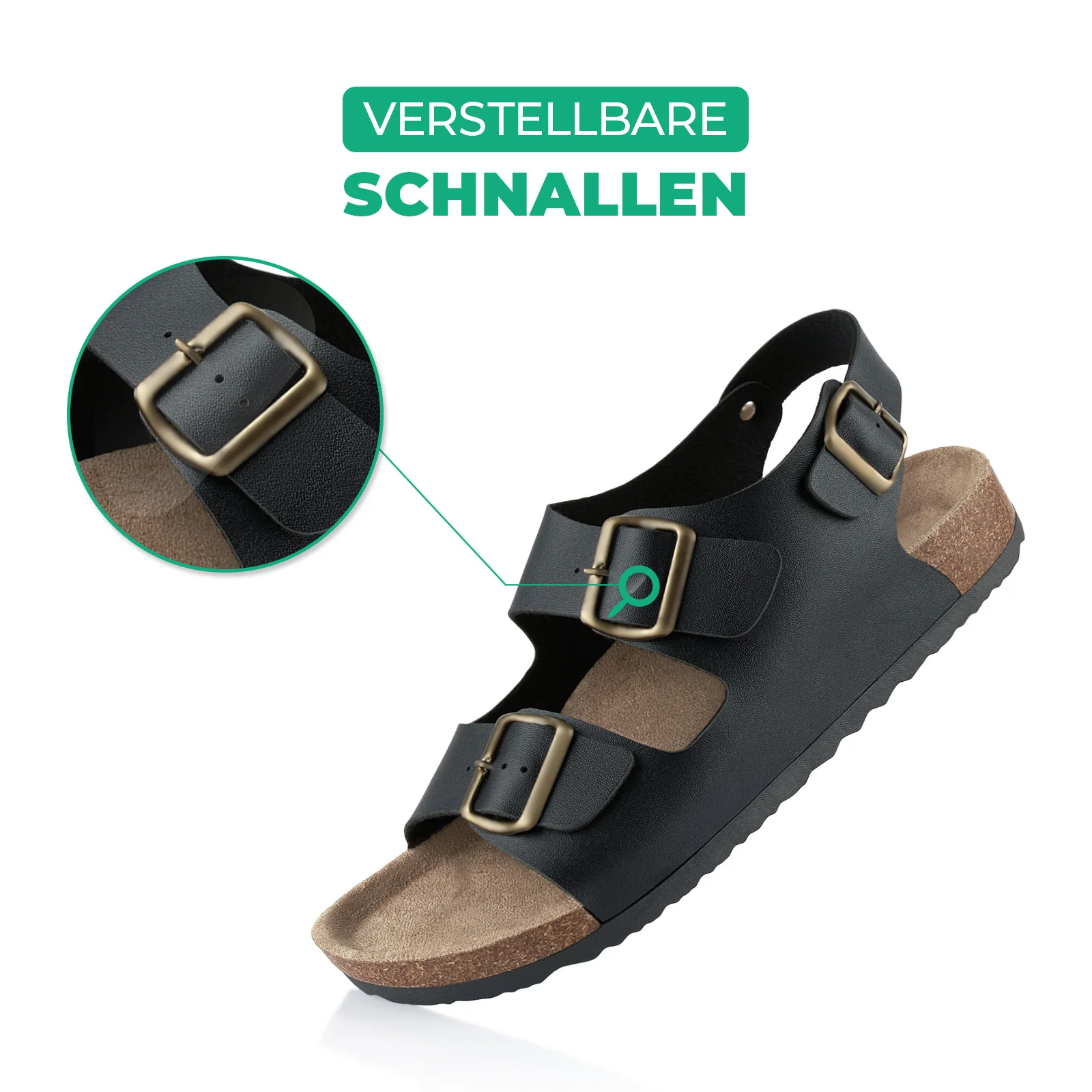 Sandalen mit Kork-Fußbett - Image 3