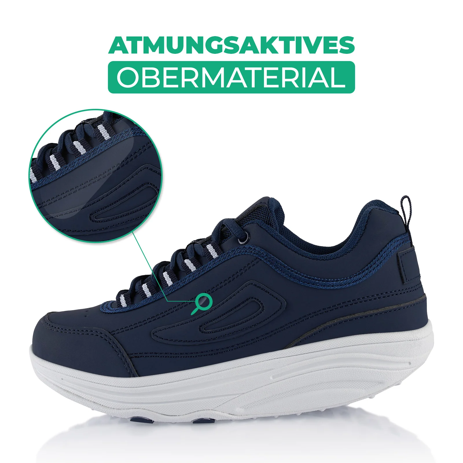 Sneaker Abrollsohle Gesundheitsschuhe Sportschuhe - Image 2
