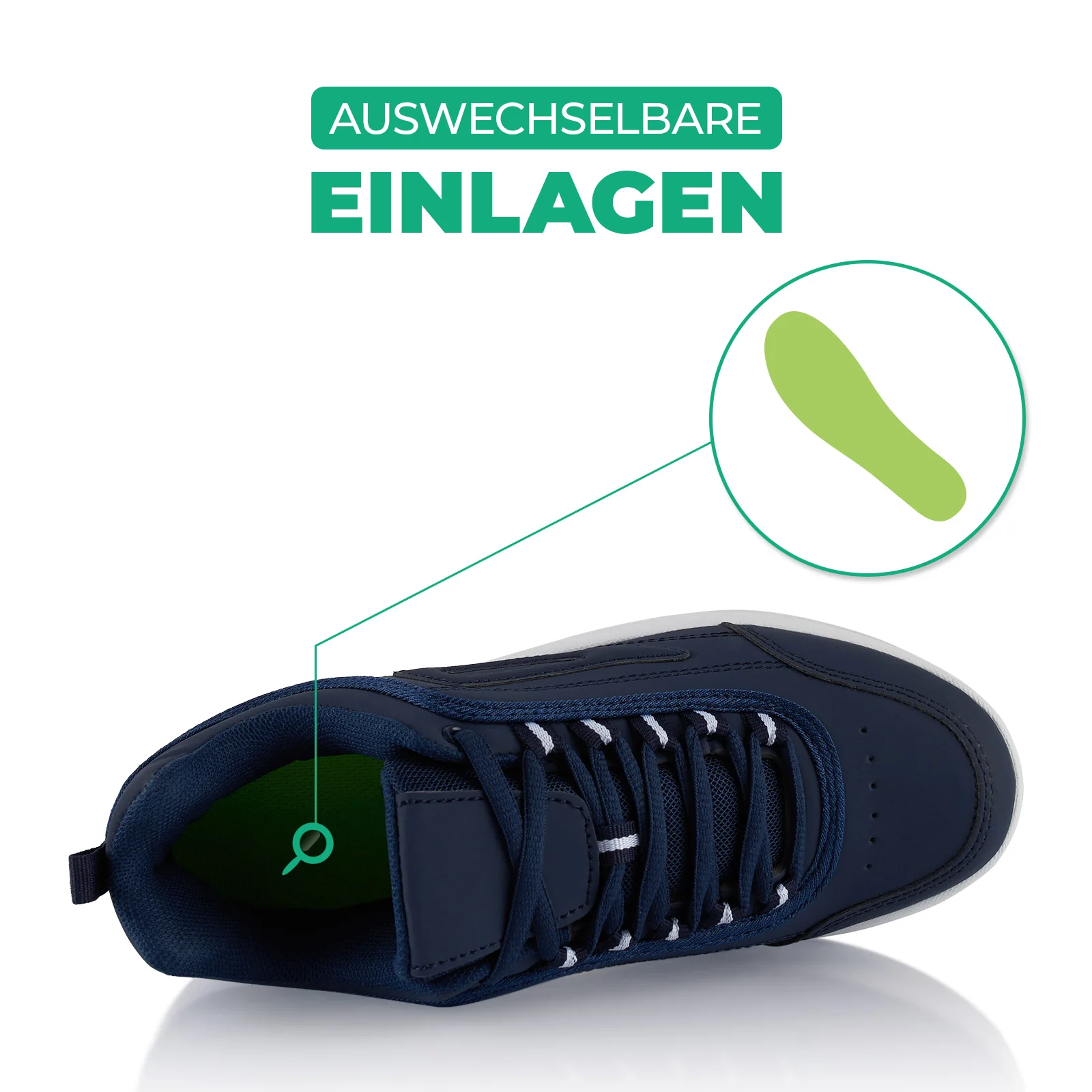 Sneaker Abrollsohle Gesundheitsschuhe Sportschuhe - Image 5