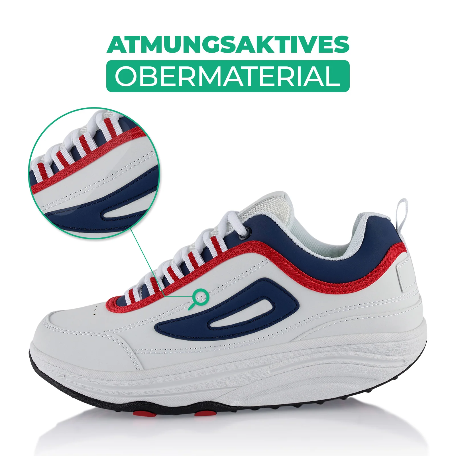 Sneaker Abrollsohle Gesundheitsschuhe Sportschuhe - Image 2
