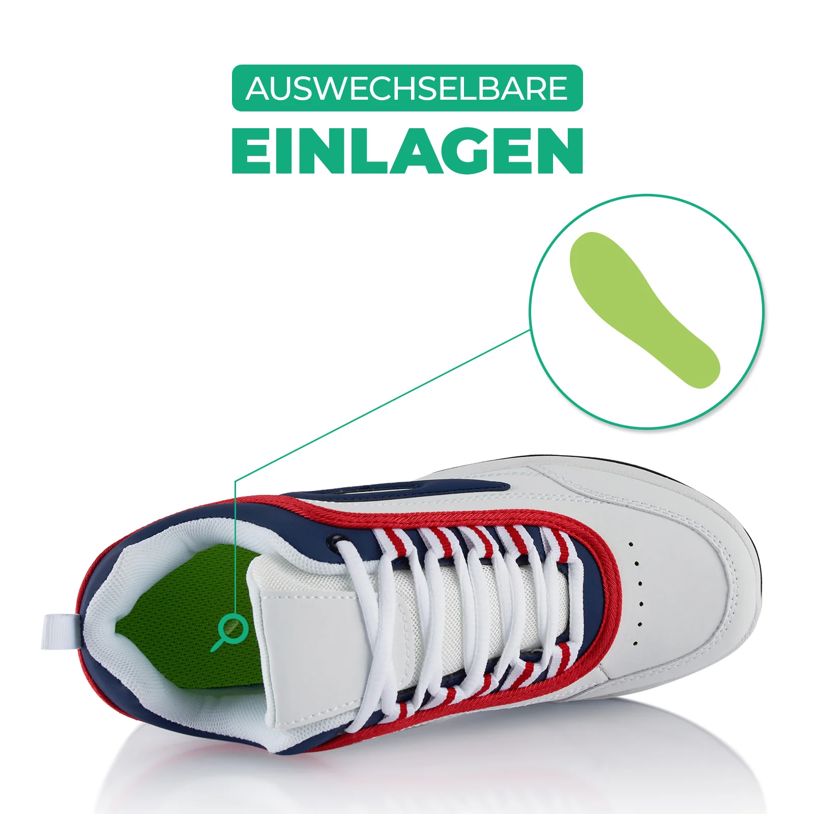 Sneaker Abrollsohle Gesundheitsschuhe Sportschuhe - Image 5