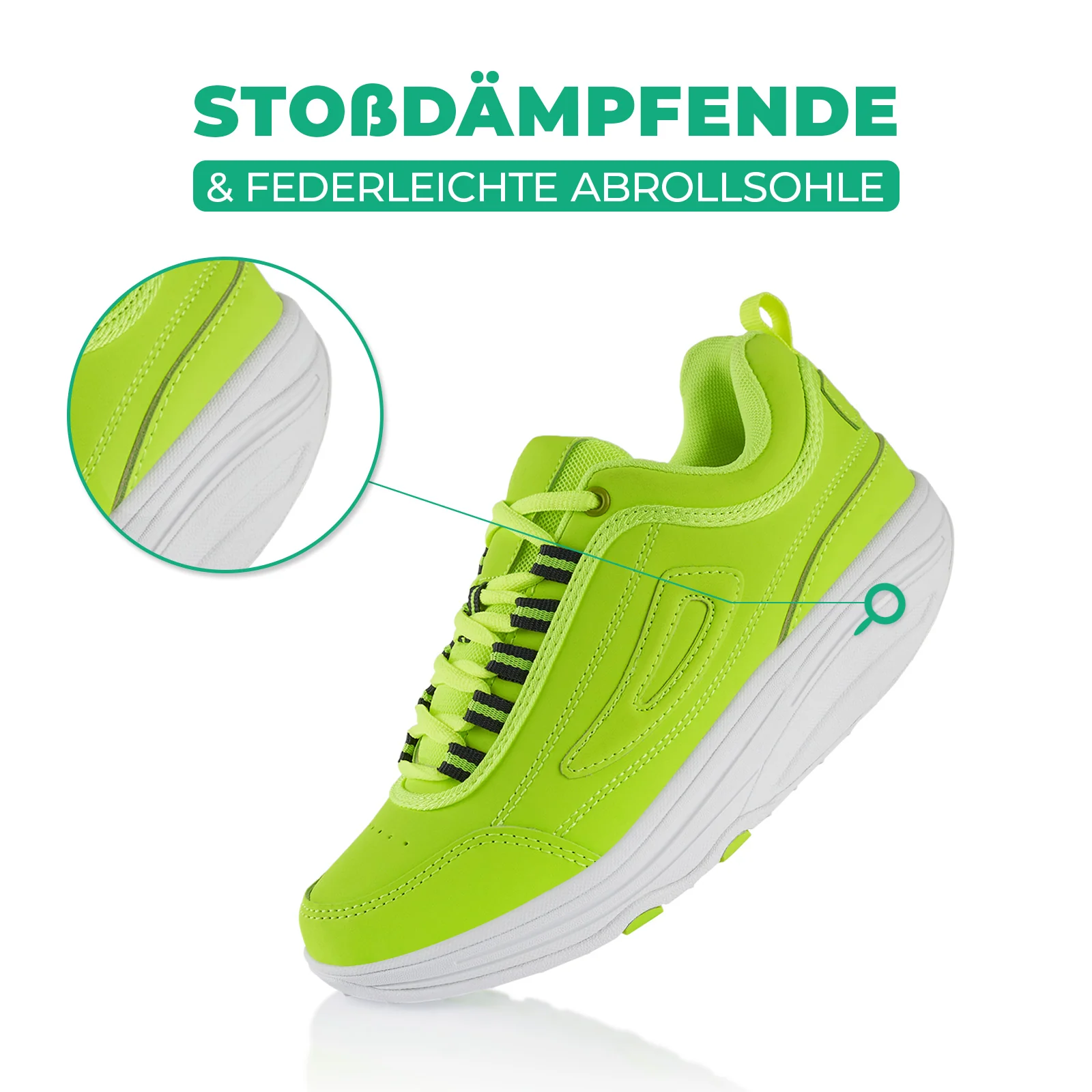 Sneaker Abrollsohle Gesundheitsschuhe Sportschuhe - Image 3