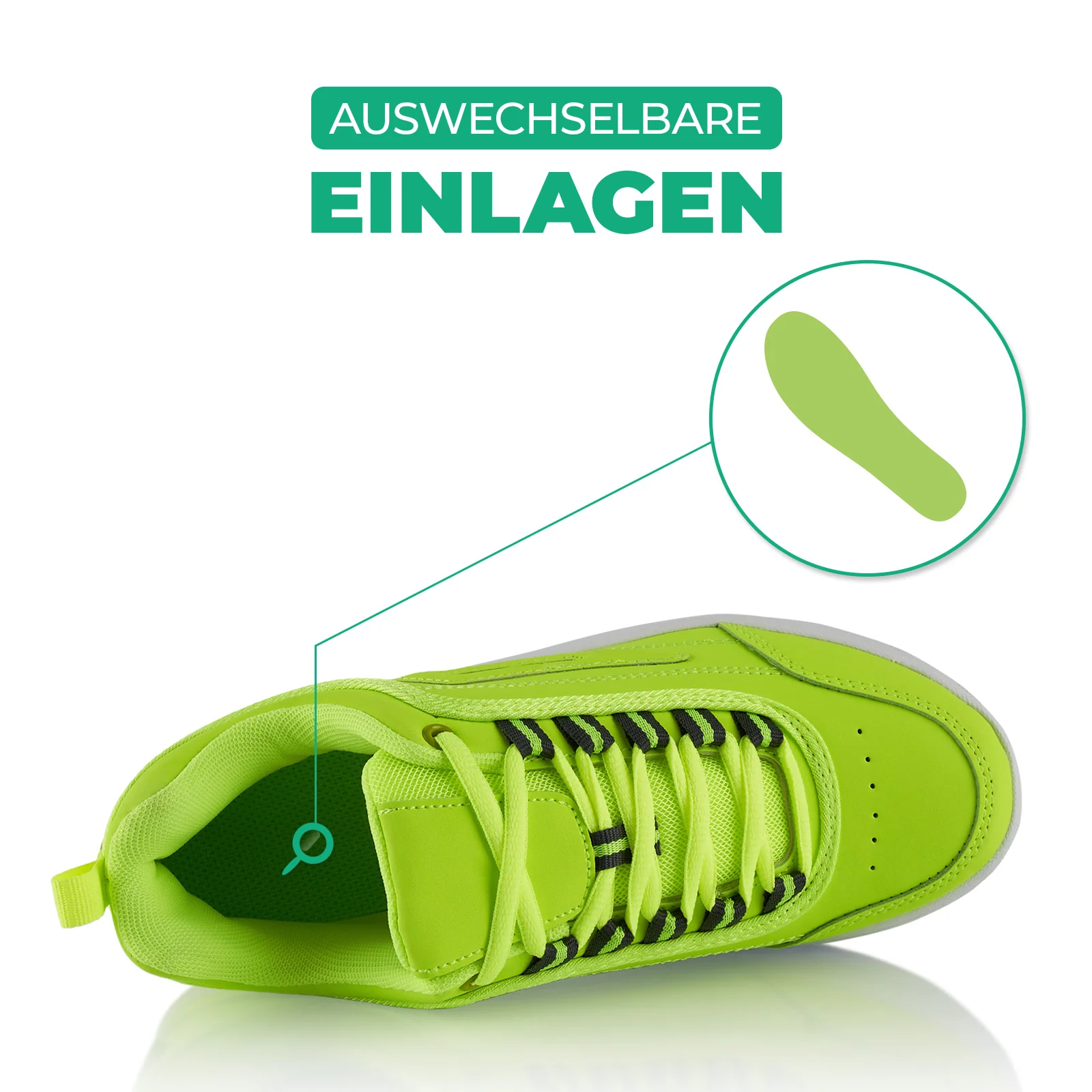 Sneaker Abrollsohle Gesundheitsschuhe Sportschuhe - Image 5