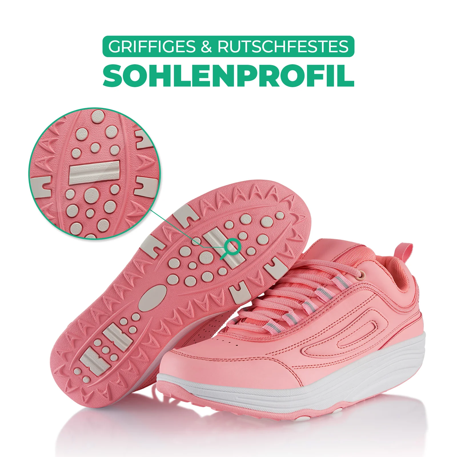 Sneaker Abrollsohle Gesundheitsschuhe Sportschuhe - Image 4