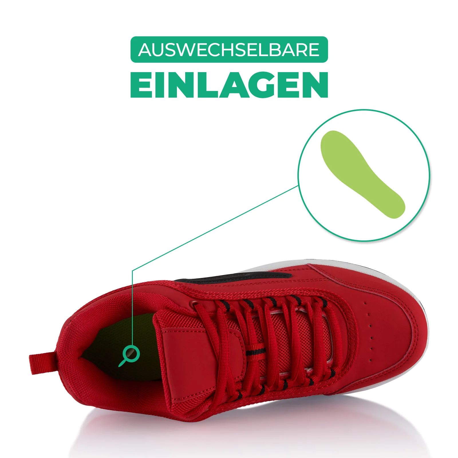 Sneaker Abrollsohle Gesundheitsschuhe Sportschuhe - Image 5