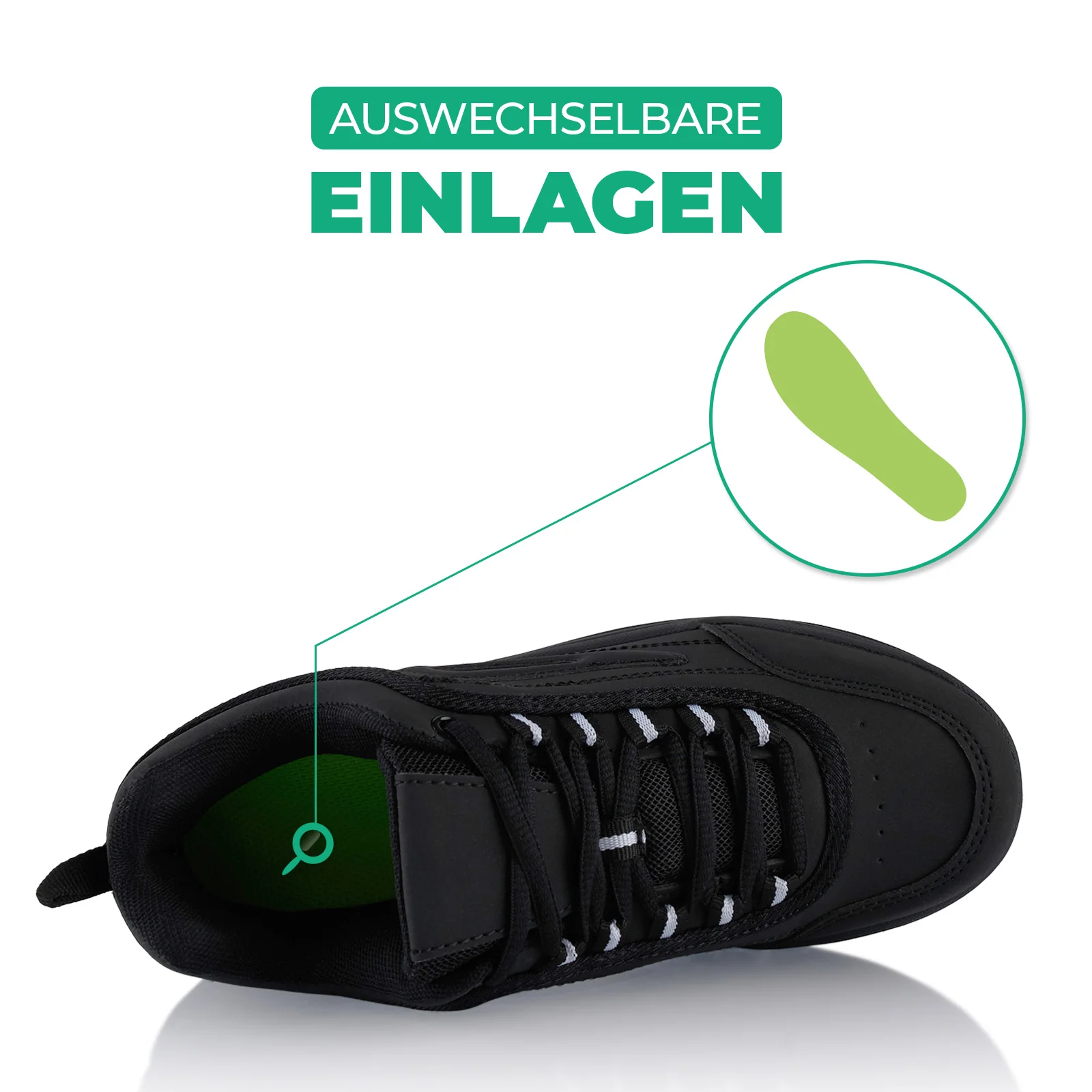 Sneaker Abrollsohle Gesundheitsschuhe Sportschuhe - Image 5