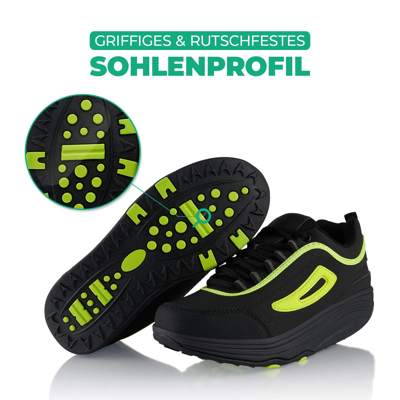 Sneaker Abrollsohle Gesundheitsschuhe Sportschuhe - Image 4