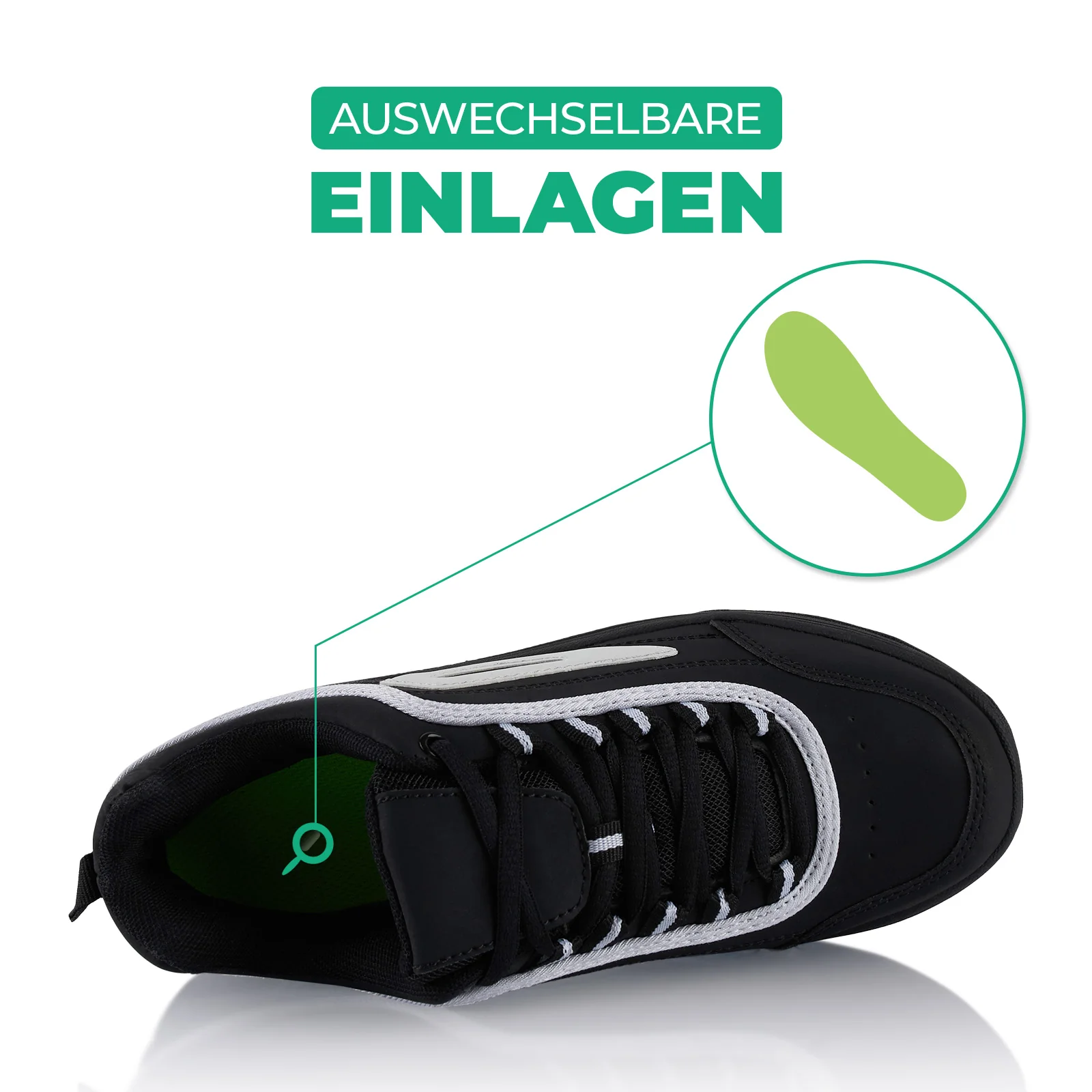 Sneaker Abrollsohle Gesundheitsschuhe Sportschuhe - Image 5