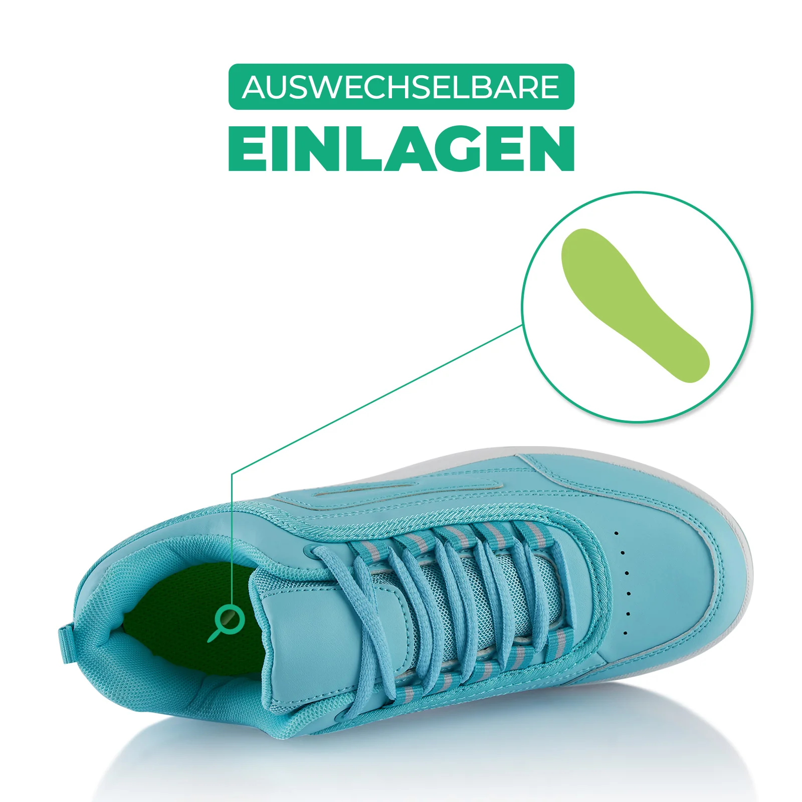 Sneaker Abrollsohle Gesundheitsschuhe Sportschuhe - Image 5