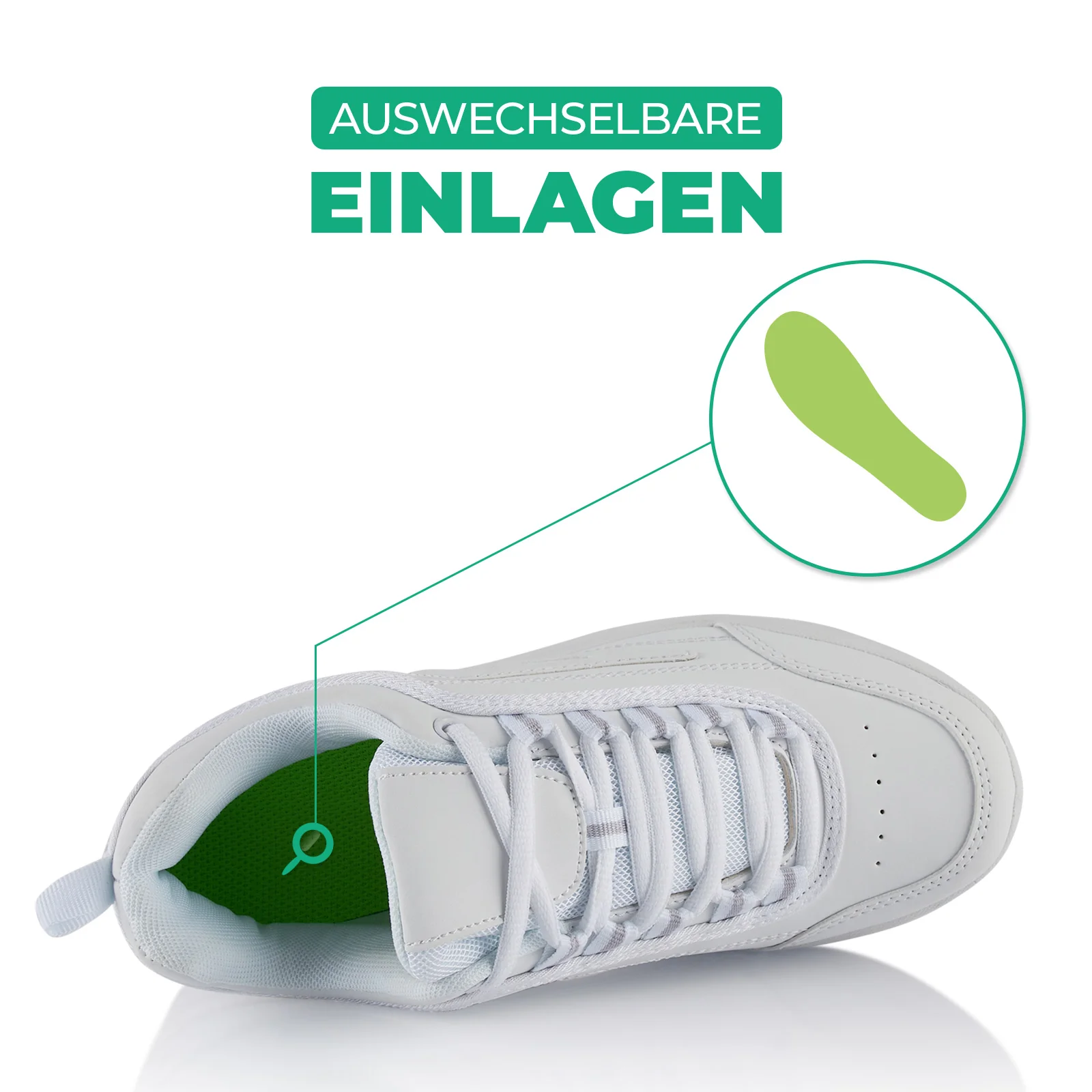 Sneaker Abrollsohle Gesundheitsschuhe Sportschuhe - Image 5