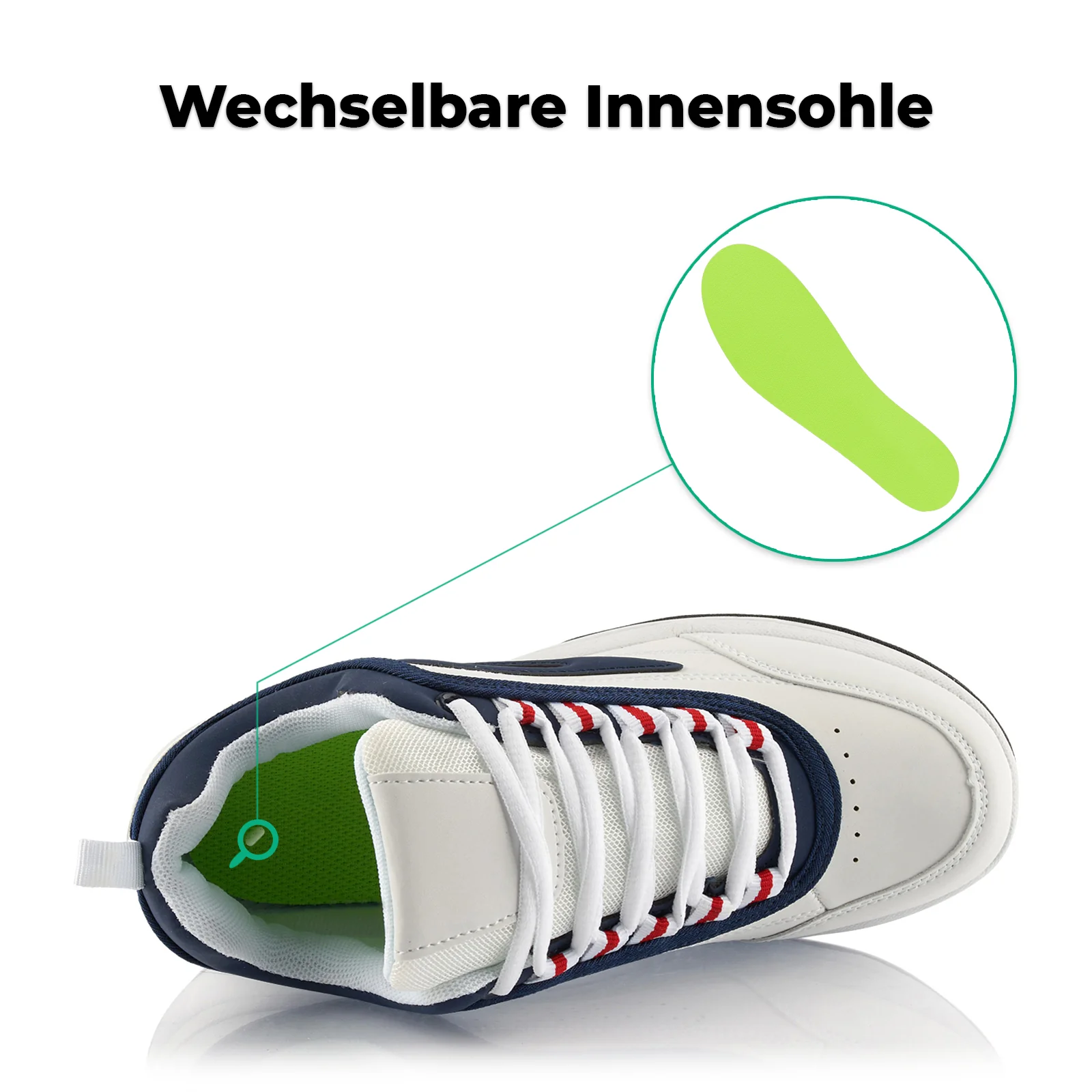 Sneaker Abrollsohle Gesundheitsschuhe Sportschuhe - Image 5