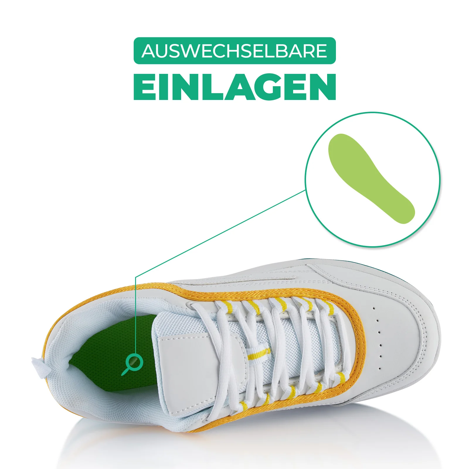 Sneaker Abrollsohle Gesundheitsschuhe Sportschuhe - Image 5
