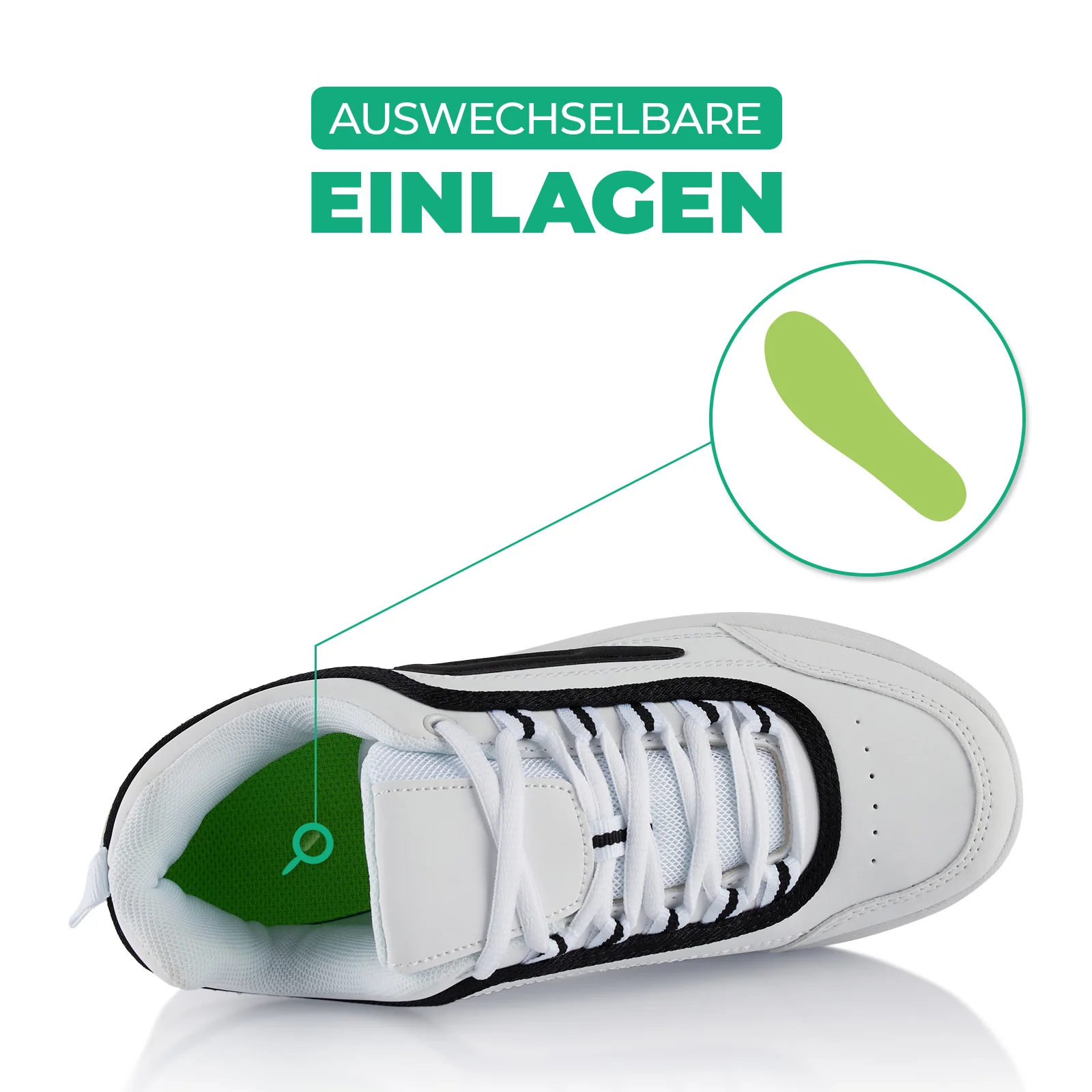 Sneaker Abrollsohle Gesundheitsschuhe Sportschuhe - Image 5
