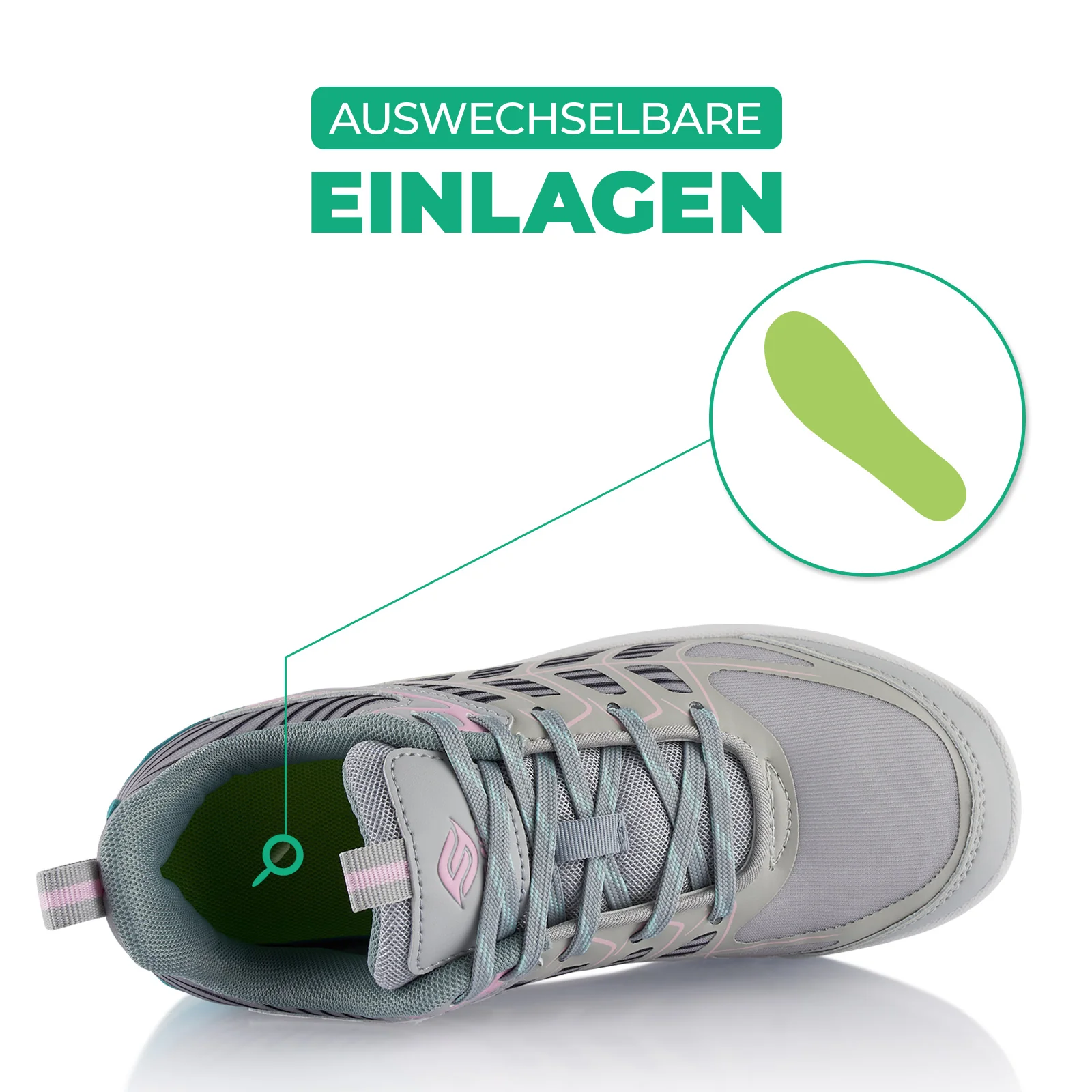 Sneaker Abrollsohle Gesundheitsschuhe Sportschuhe - Image 5