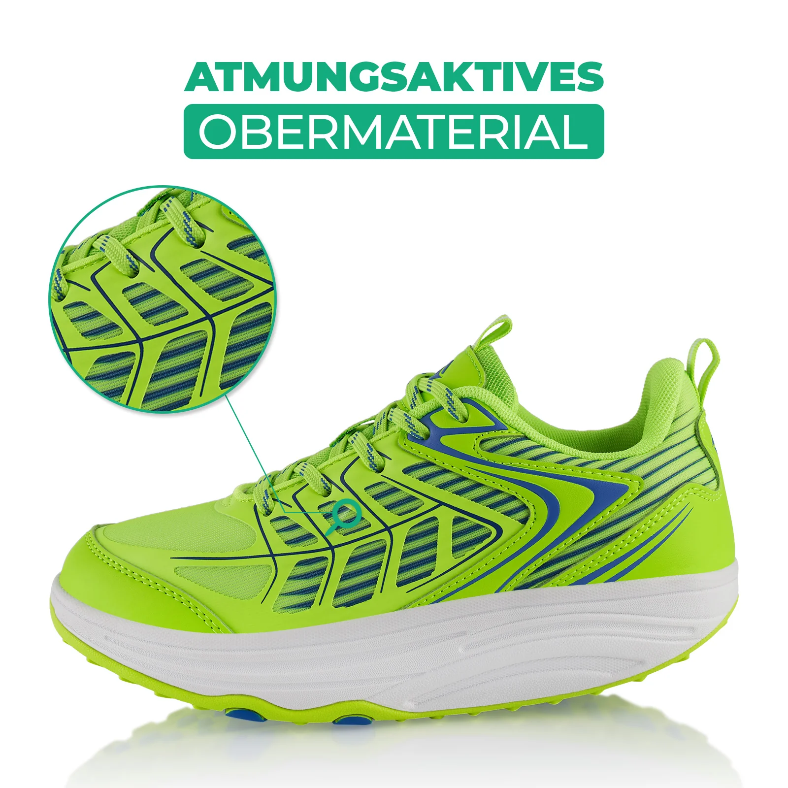Sneaker Abrollsohle Gesundheitsschuhe Sportschuhe - Image 2
