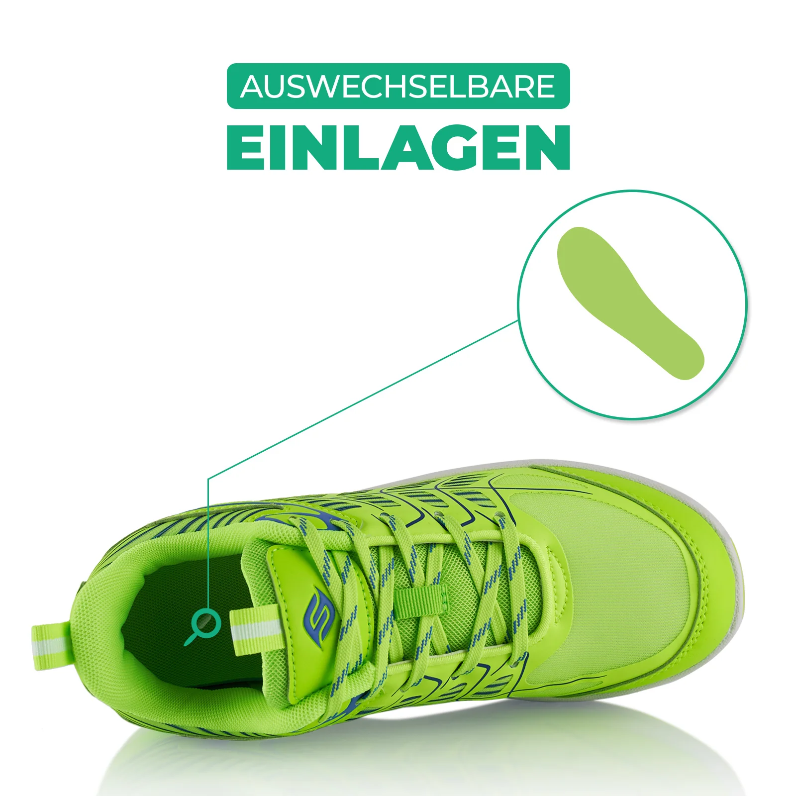 Sneaker Abrollsohle Gesundheitsschuhe Sportschuhe - Image 5