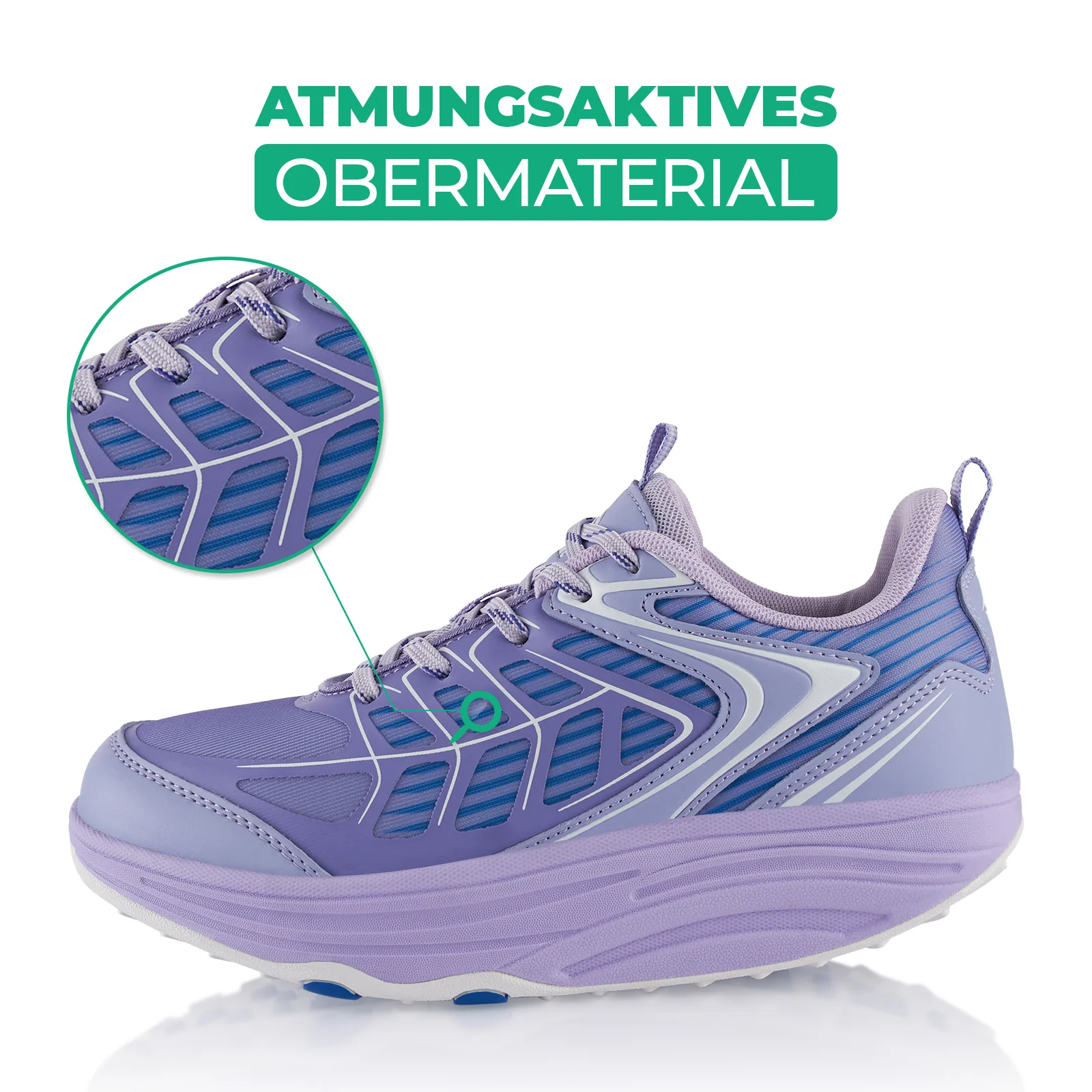 Sneaker Abrollsohle Gesundheitsschuhe Sportschuhe - Image 2