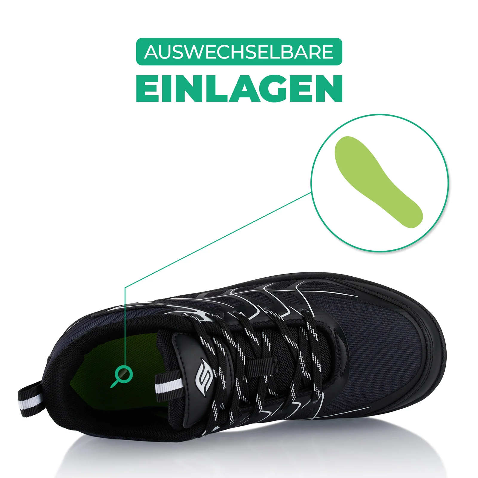 Sneaker Abrollsohle Gesundheitsschuhe Sportschuhe - Image 5