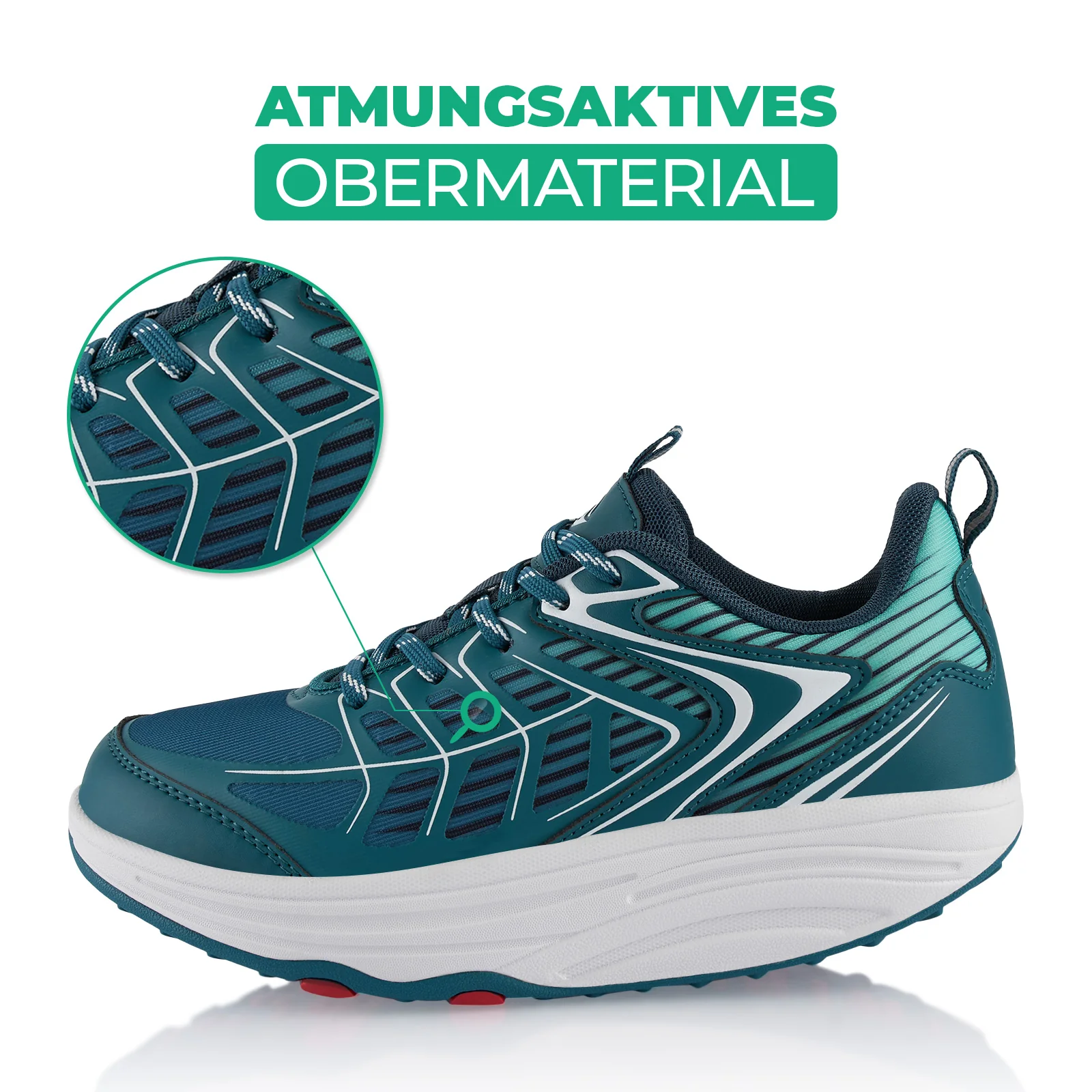 Sneaker Abrollsohle Gesundheitsschuhe Sportschuhe - Image 2