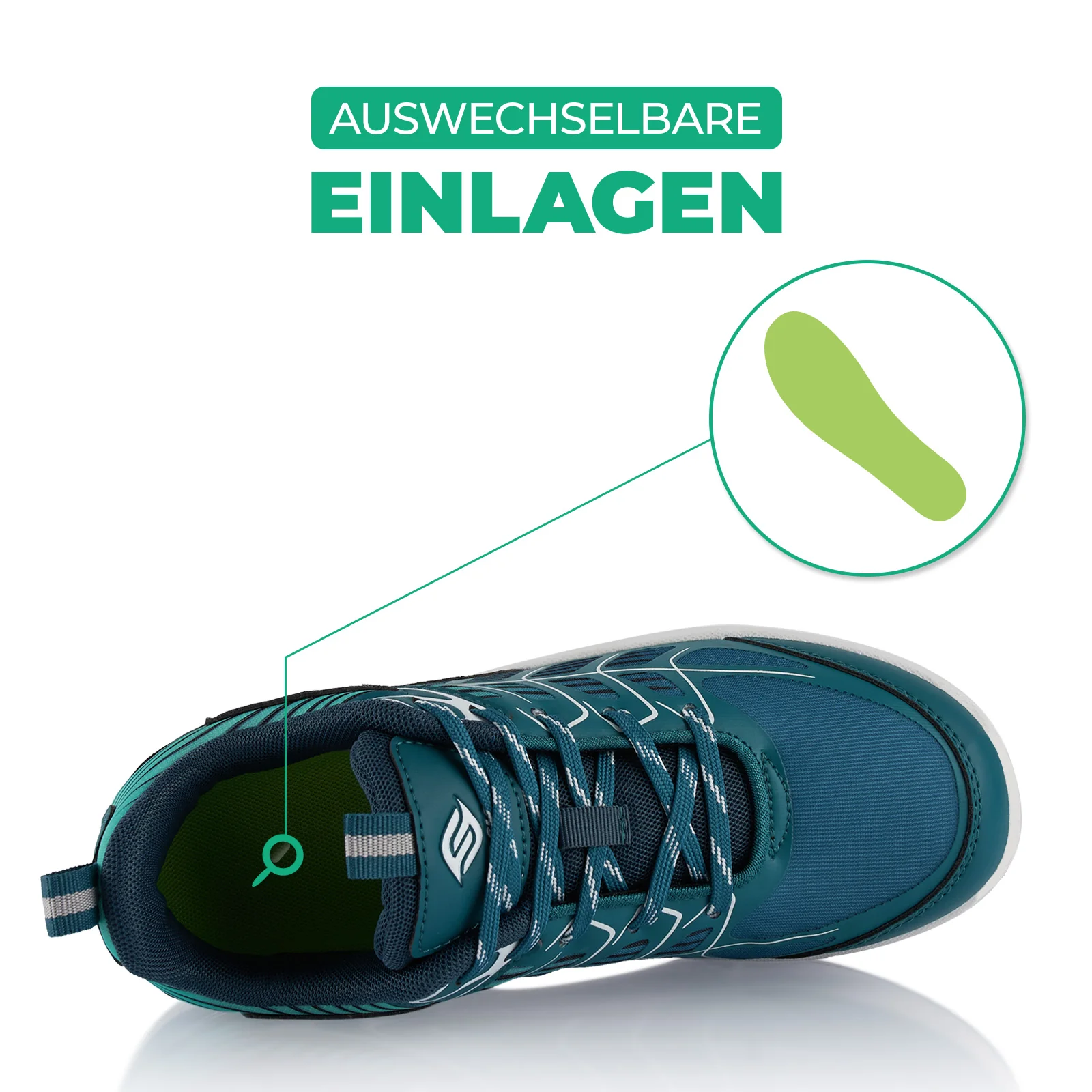 Sneaker Abrollsohle Gesundheitsschuhe Sportschuhe - Image 5