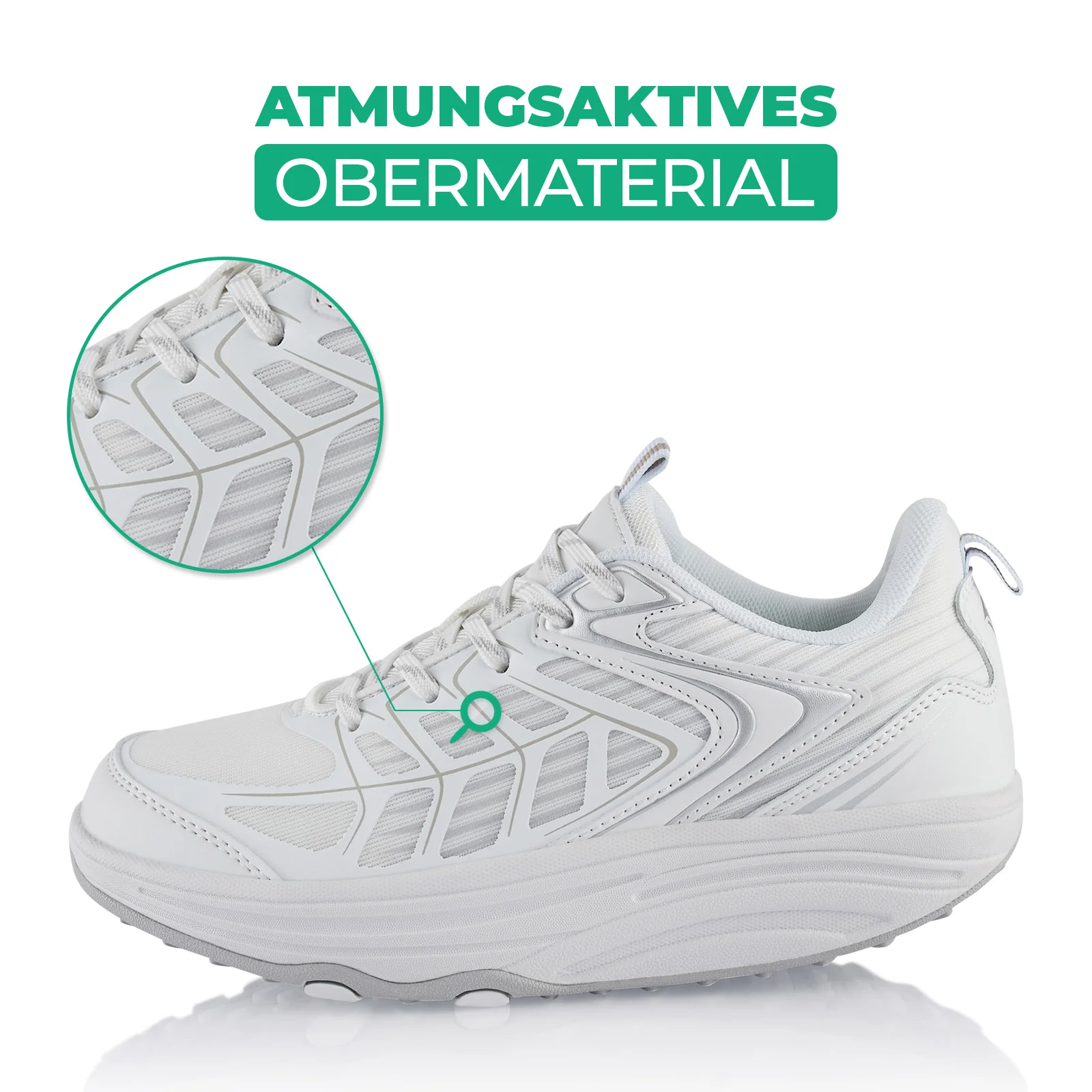 Sneaker Abrollsohle Gesundheitsschuhe Sportschuhe - Image 2