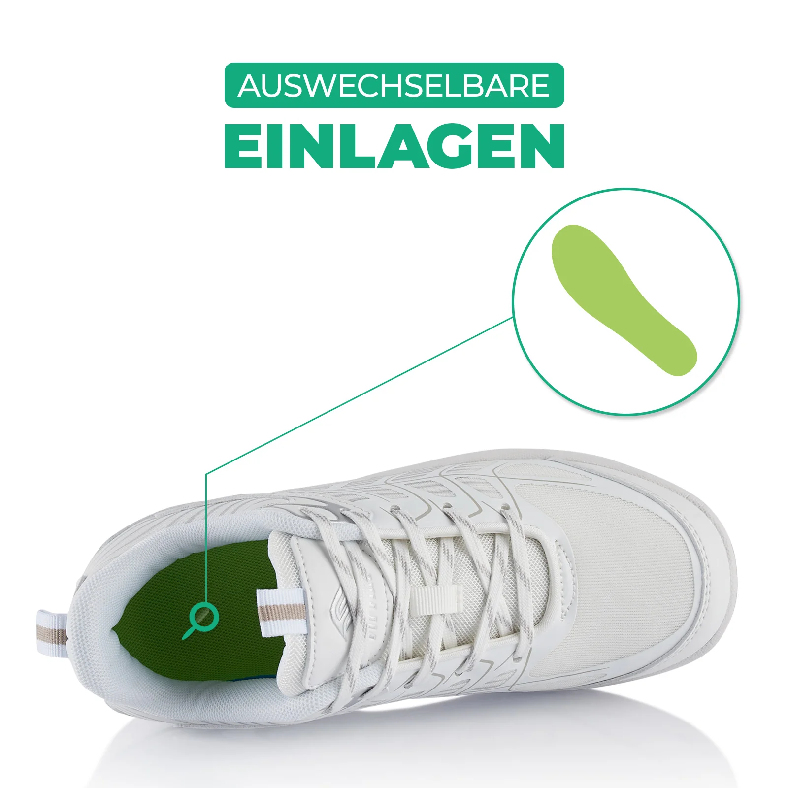 Sneaker Abrollsohle Gesundheitsschuhe Sportschuhe - Image 5