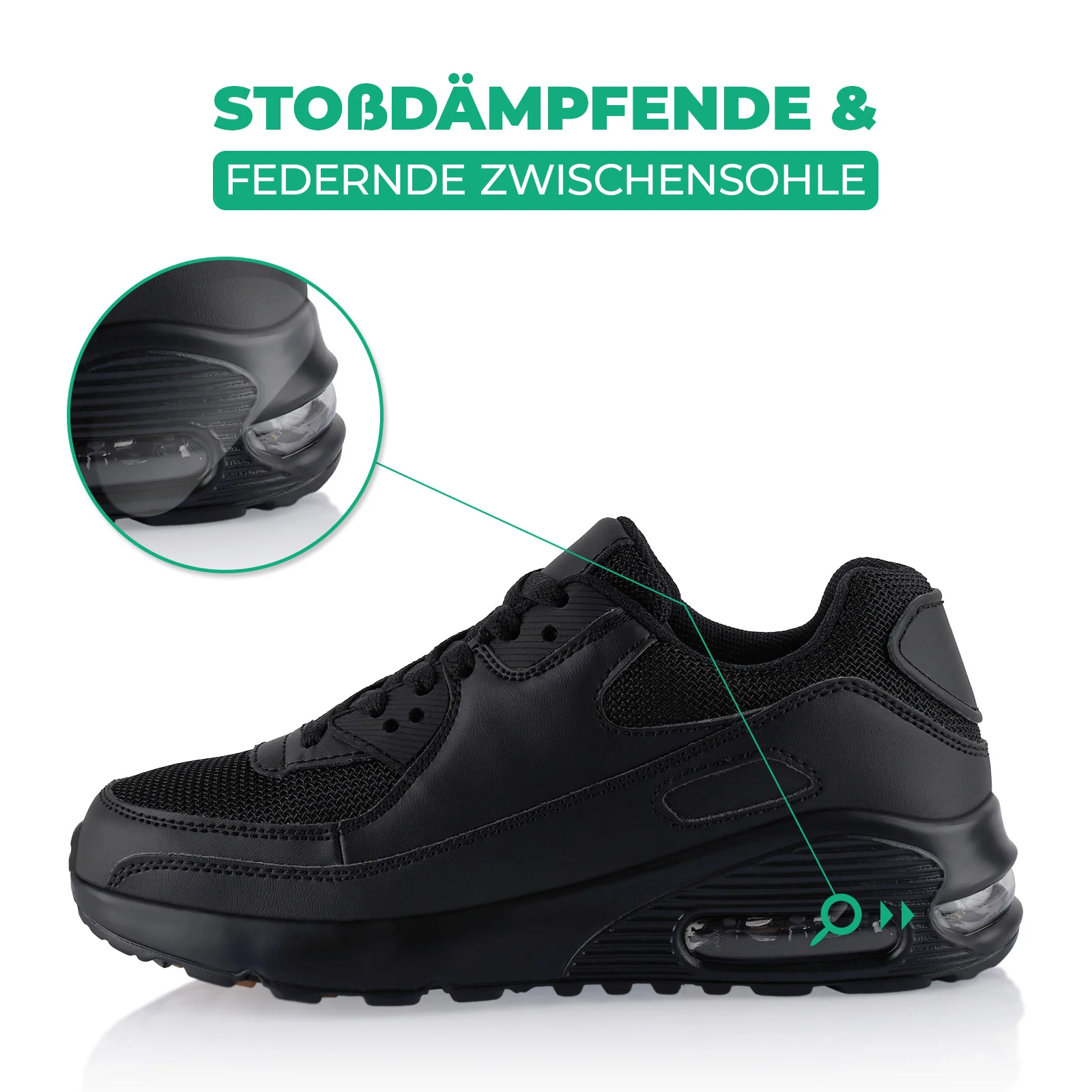Sneaker Gedämpfte Sohle Sportschuhe - Image 2