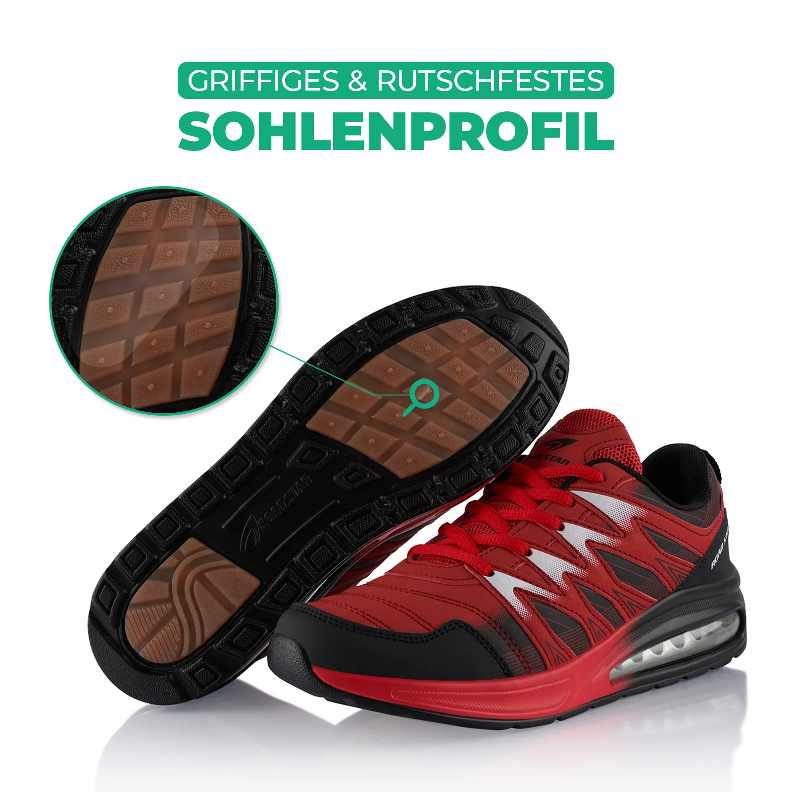 Sneaker Gedämpfte Sohle Sportschuhe - Image 4