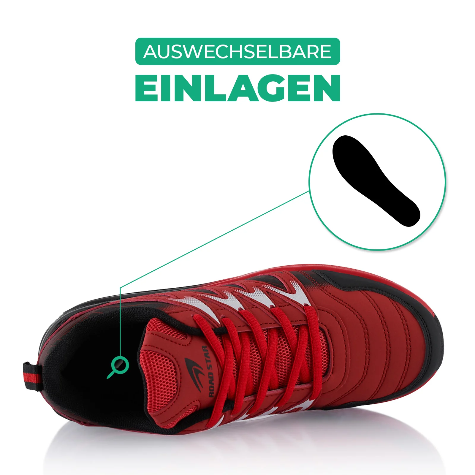 Sneaker Gedämpfte Sohle Sportschuhe - Image 5