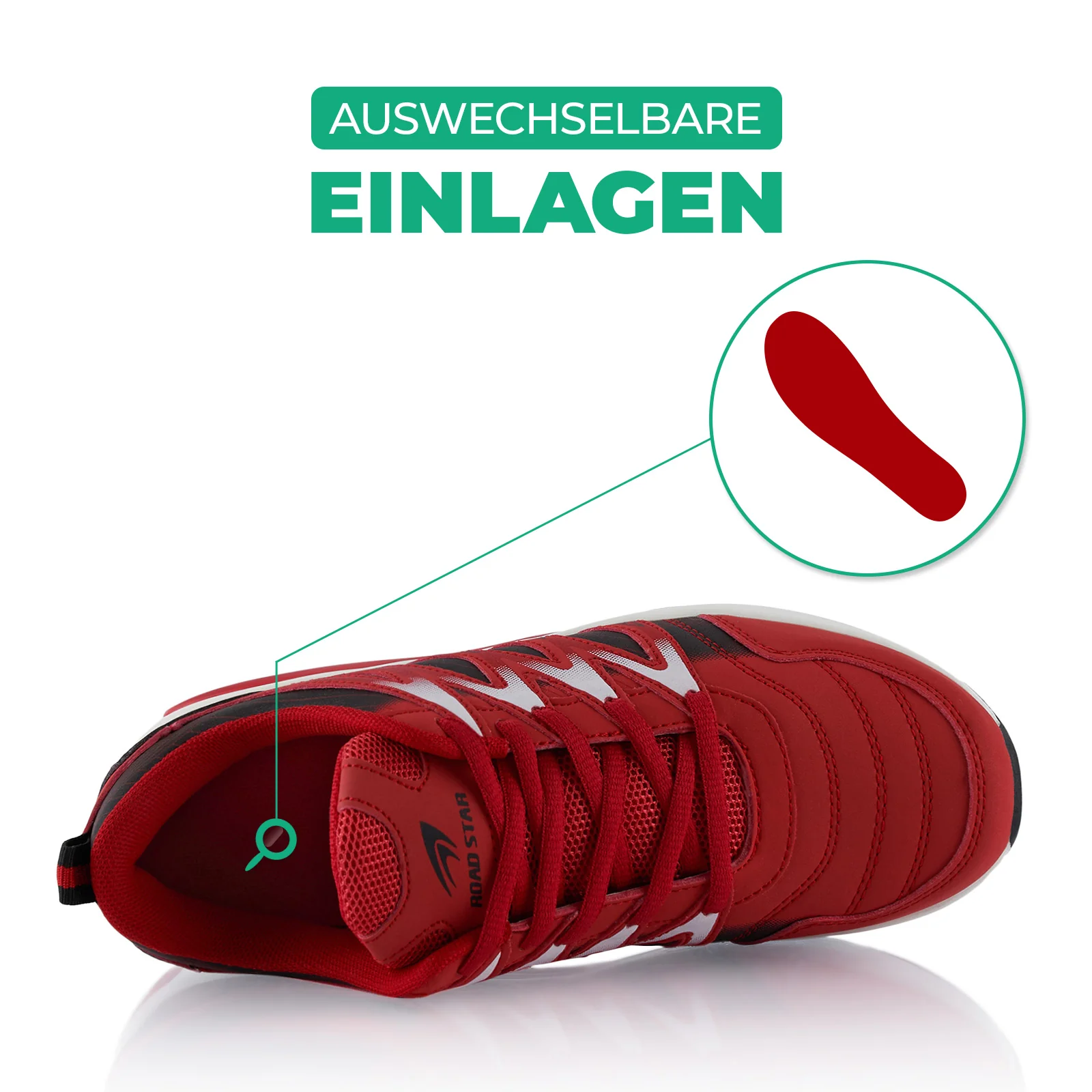 Sneaker Gedämpfte Sohle Sportschuhe - Image 5