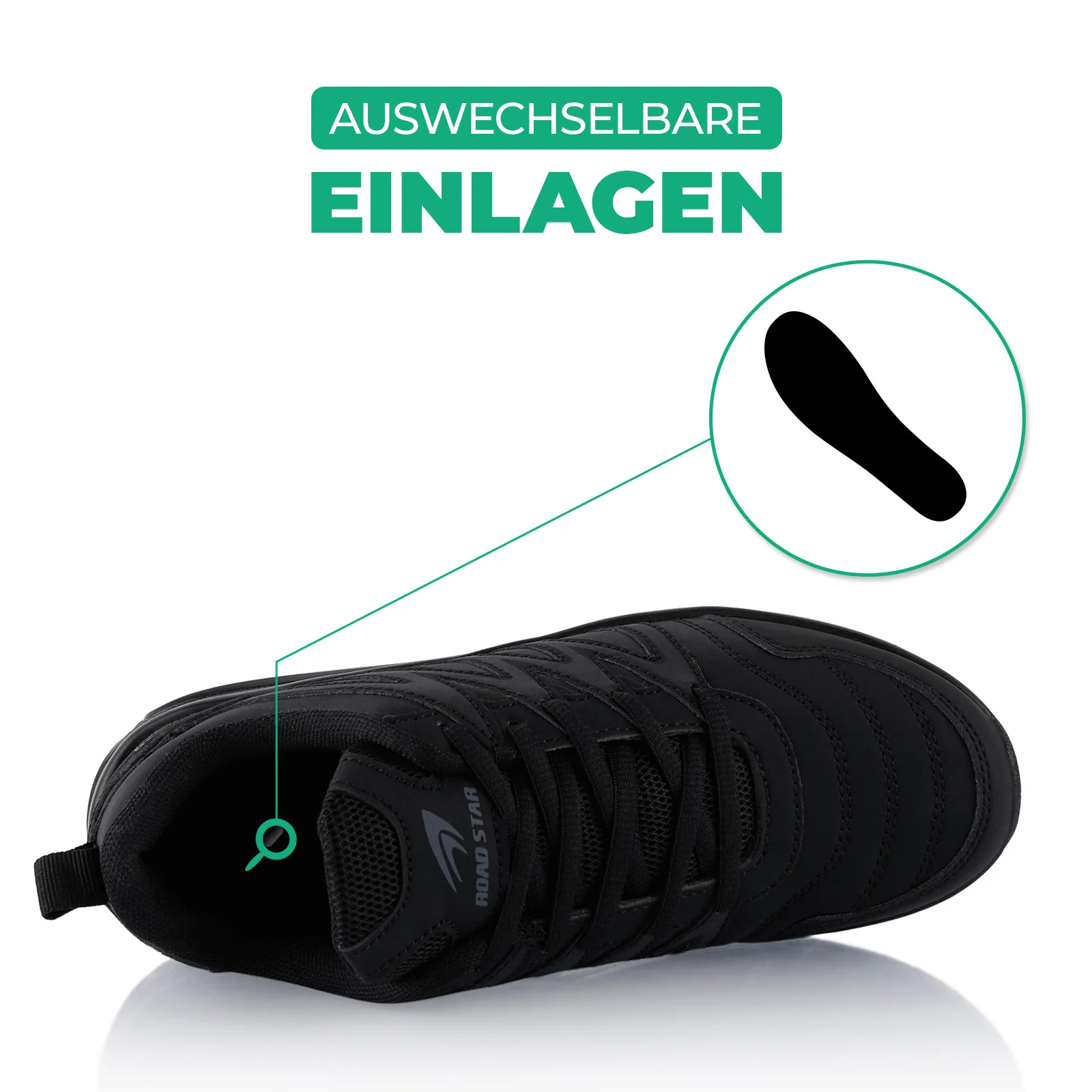 Sneaker Gedämpfte Sohle Sportschuhe - Image 5