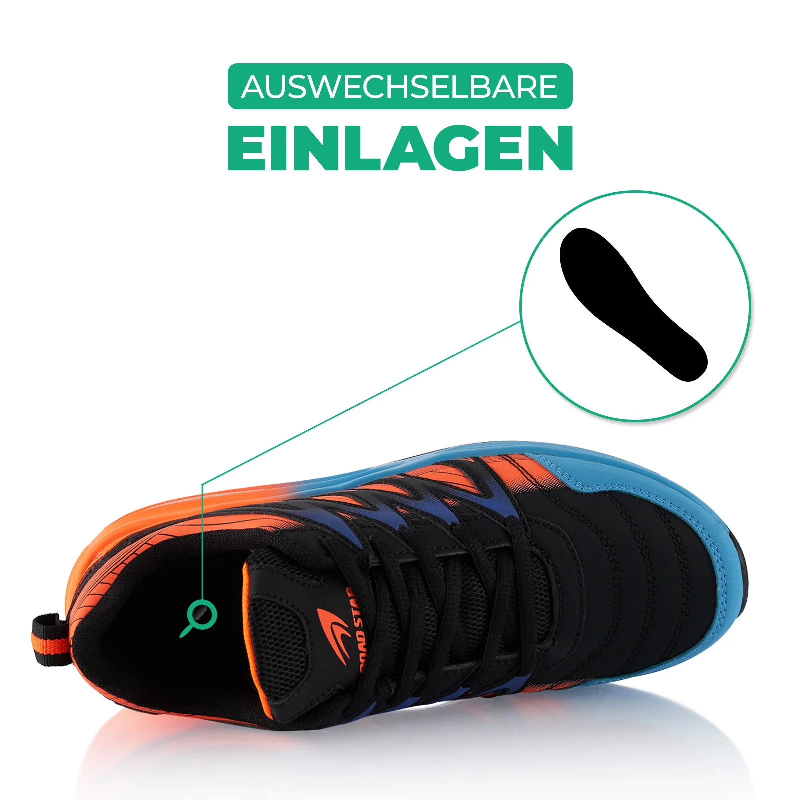 Sneaker Gedämpfte Sohle Sportschuhe - Image 5