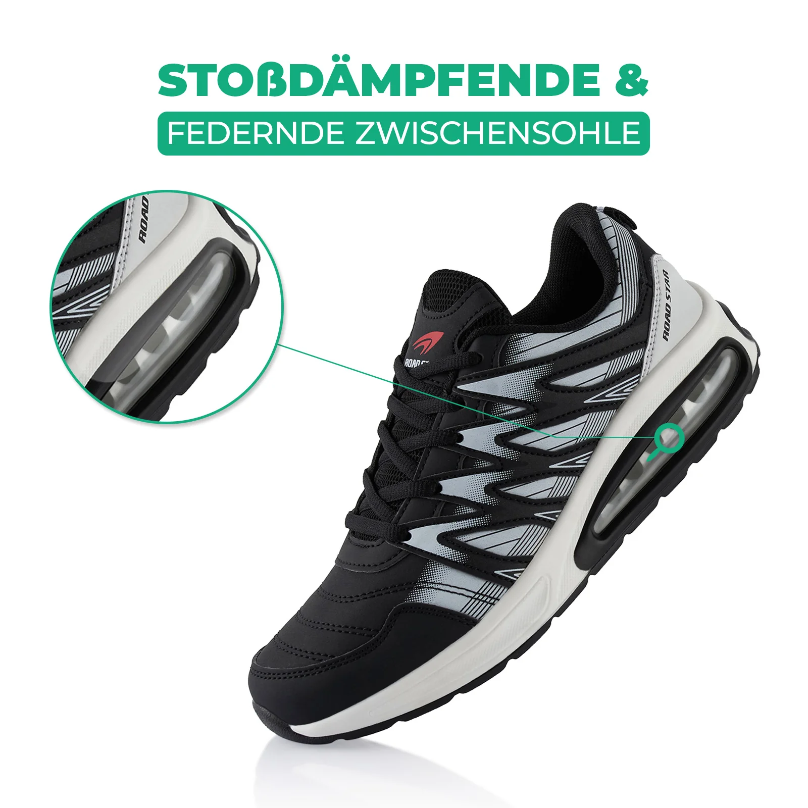 Sneaker Gedämpfte Sohle Sportschuhe - Image 3