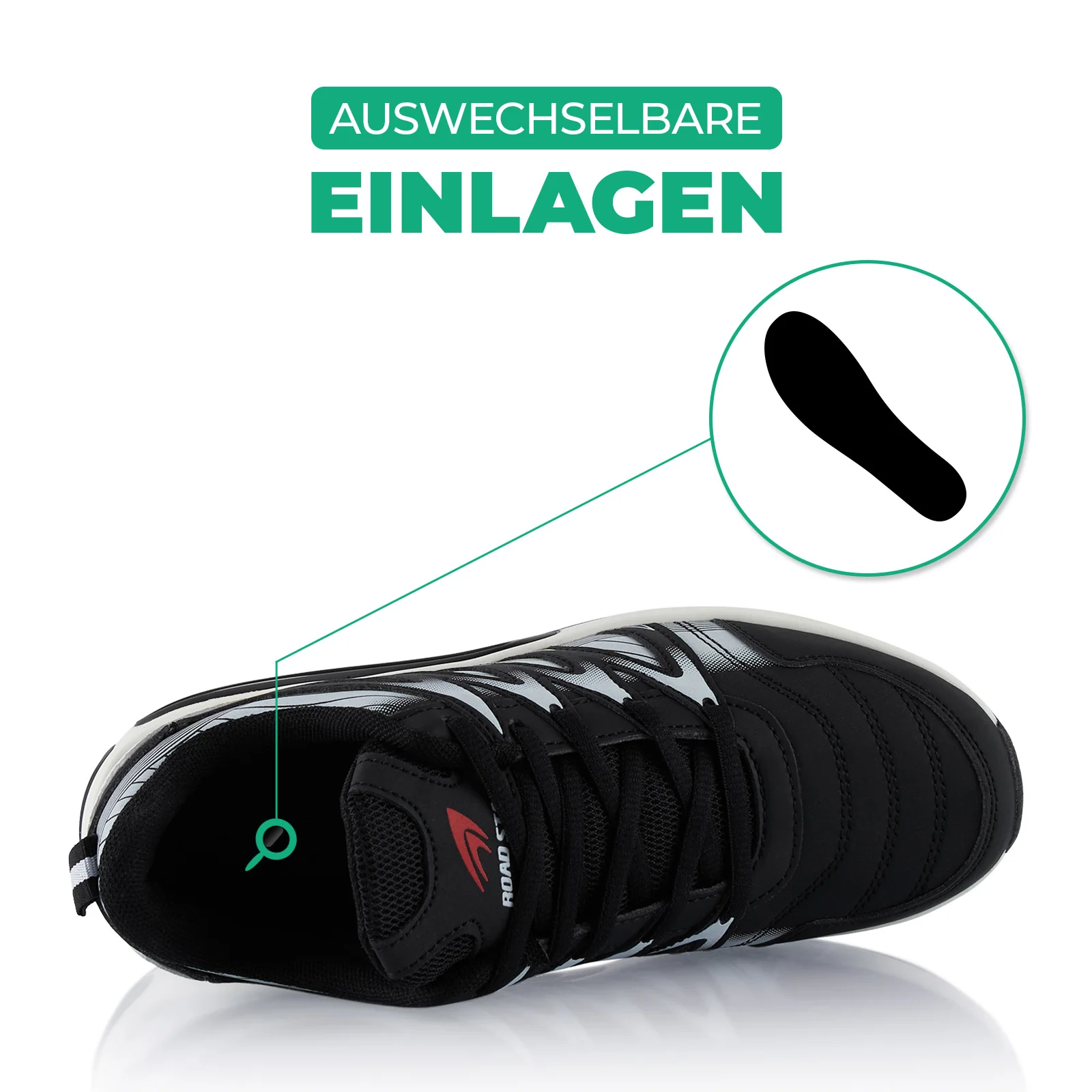 Sneaker Gedämpfte Sohle Sportschuhe - Image 5