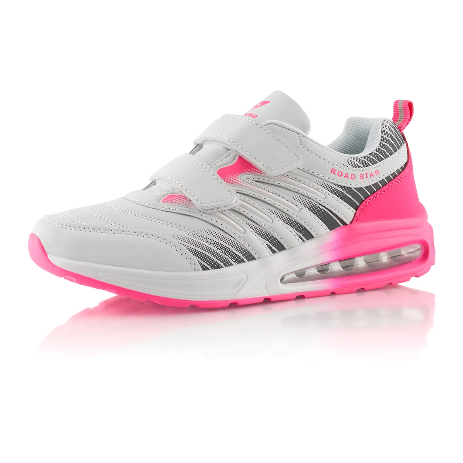Sneaker Gedämpfte Sohle Sportschuhe Klettverschluss