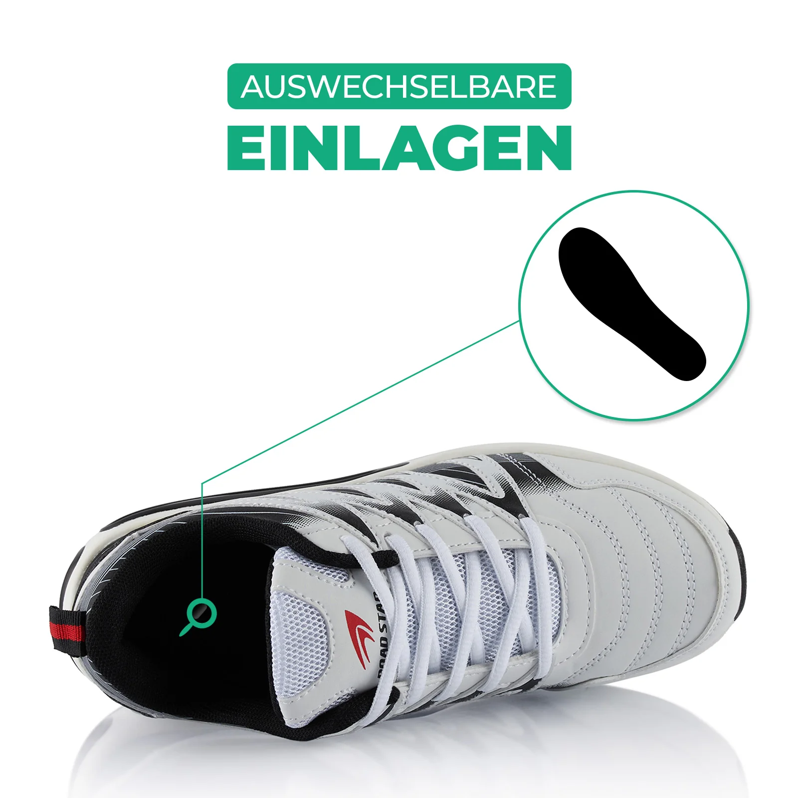 Sneaker Gedämpfte Sohle Sportschuhe - Image 5