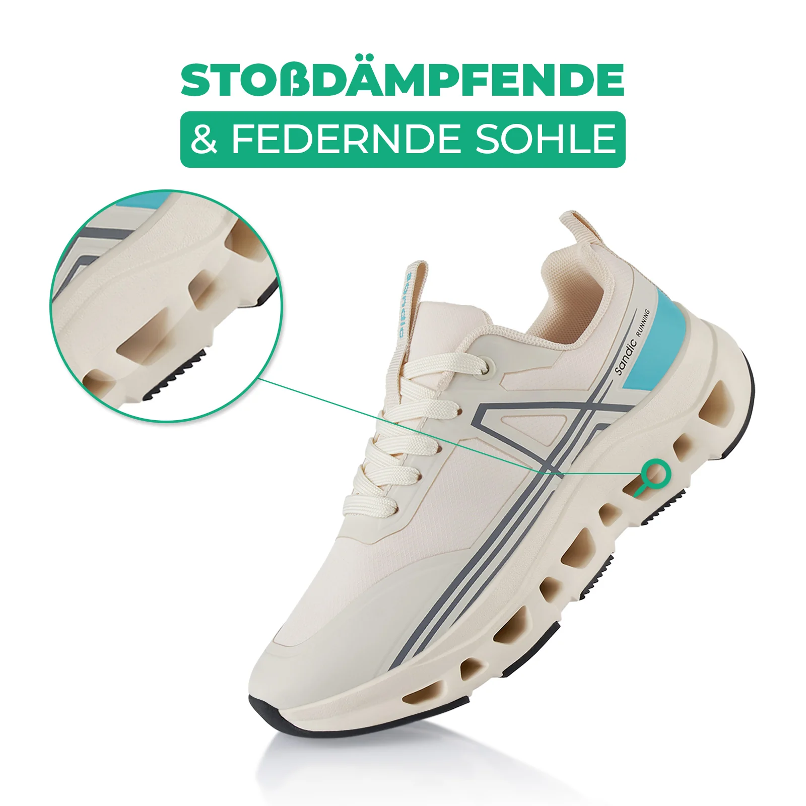 Sneaker Dämpfende Komfortsohle Laufschuhe - Image 3