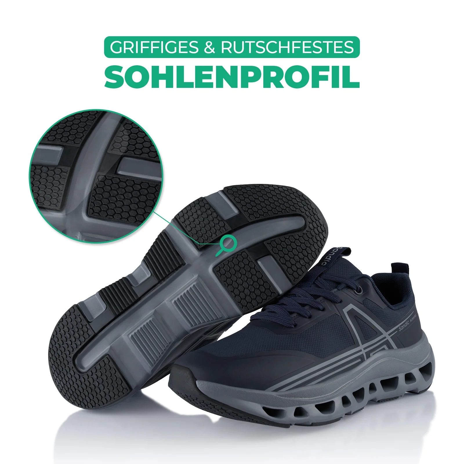 Sneaker Dämpfende Komfortsohle Laufschuhe - Image 4