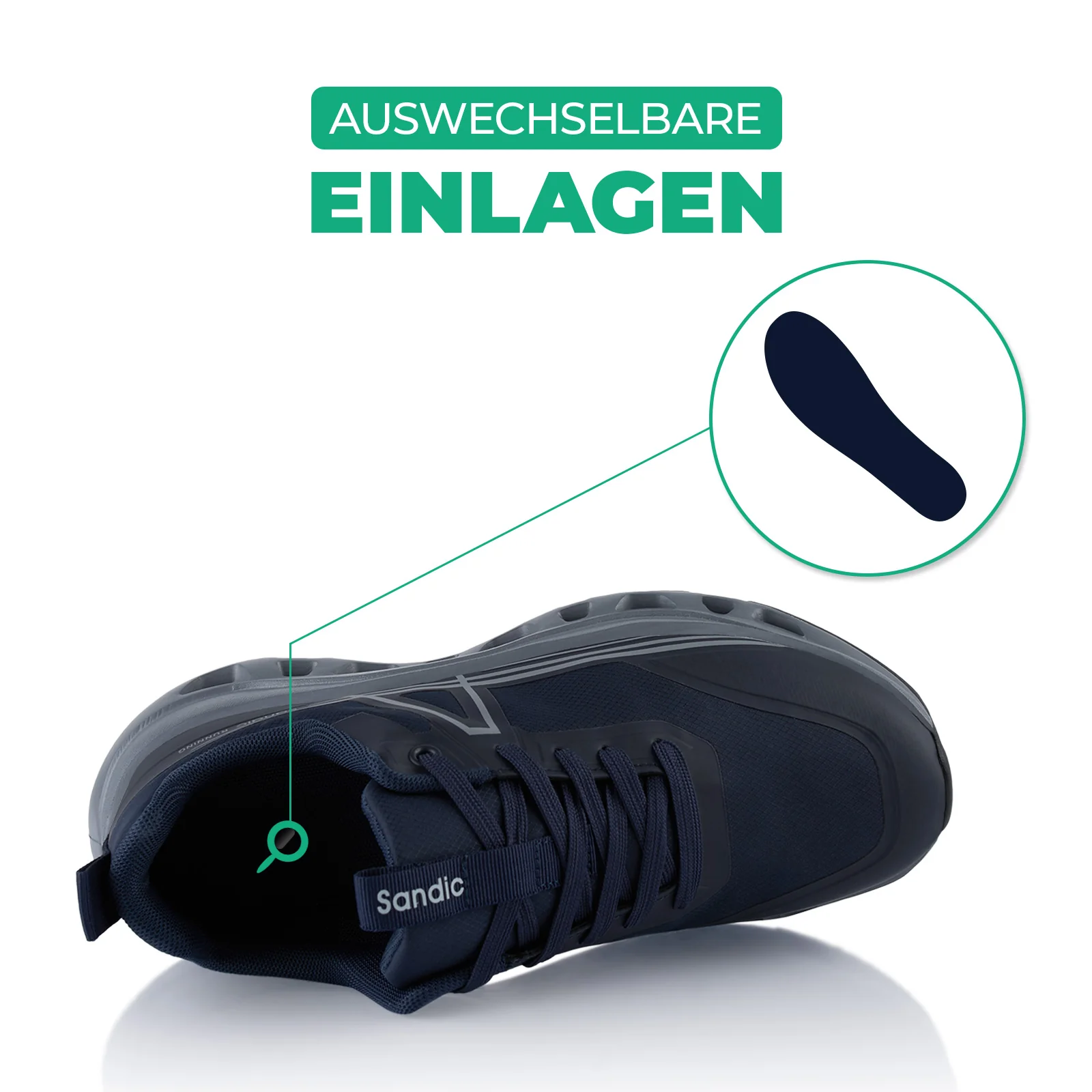 Sneaker Dämpfende Komfortsohle Laufschuhe - Image 5