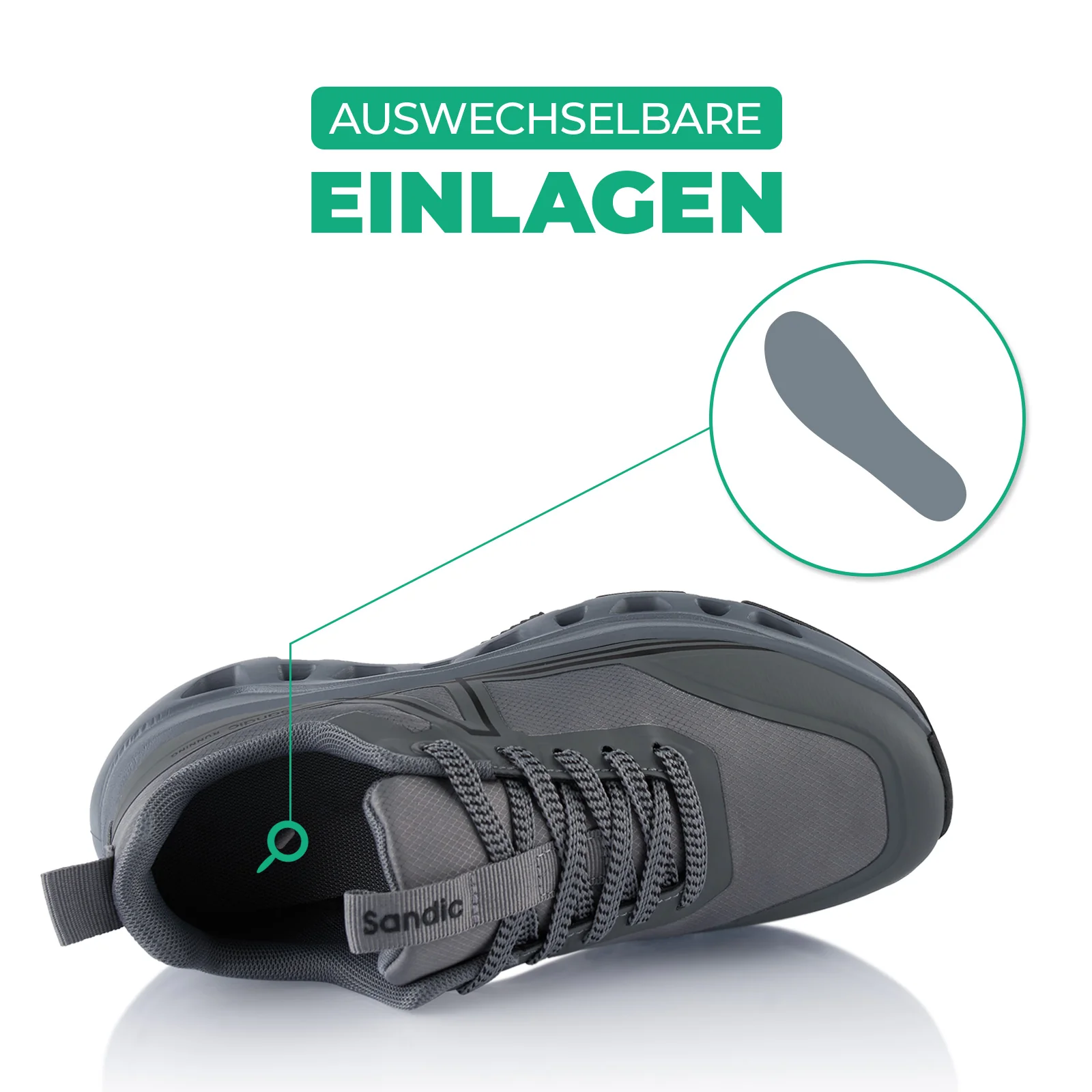 Sneaker Dämpfende Komfortsohle Laufschuhe - Image 5