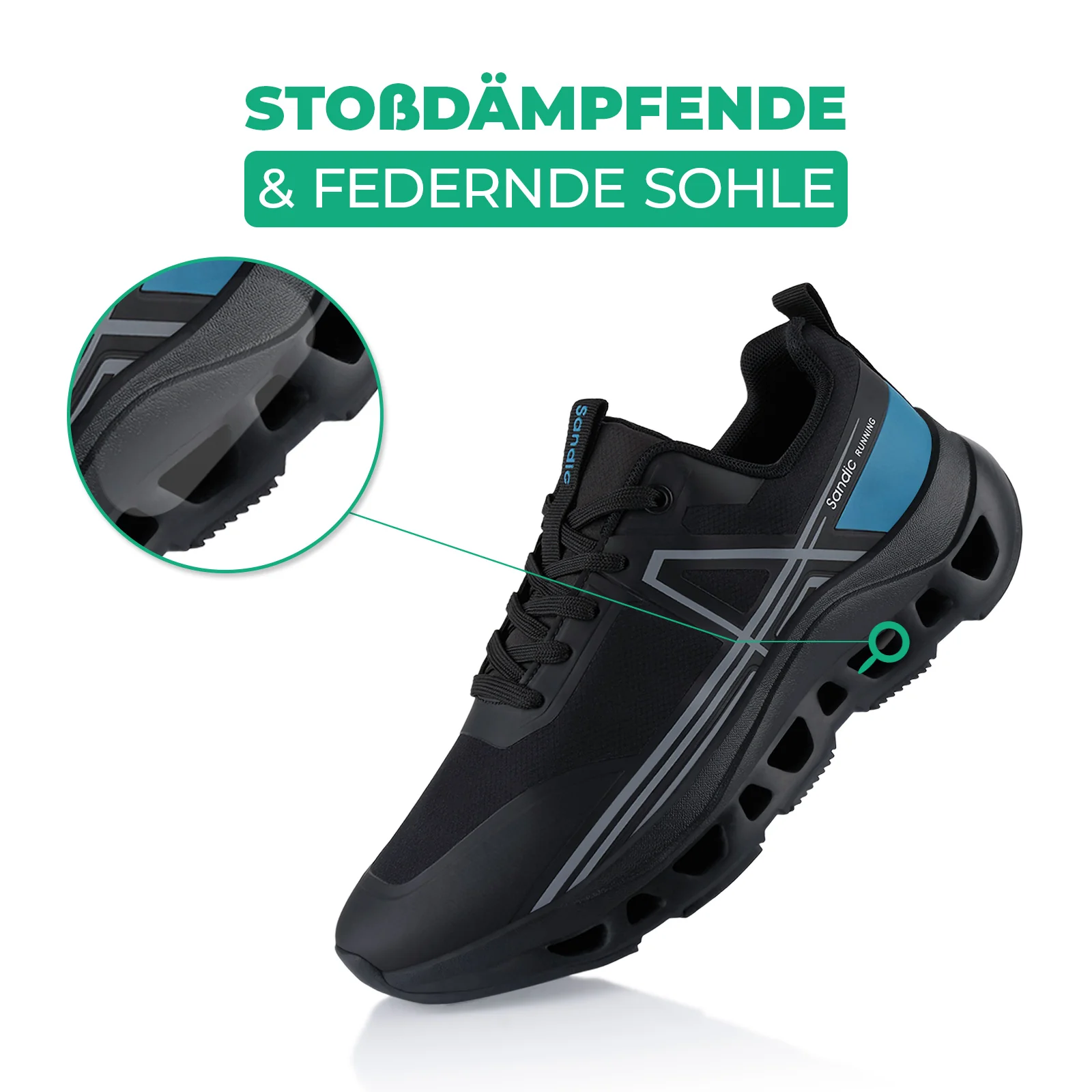 Sneaker Dämpfende Komfortsohle Laufschuhe - Image 3