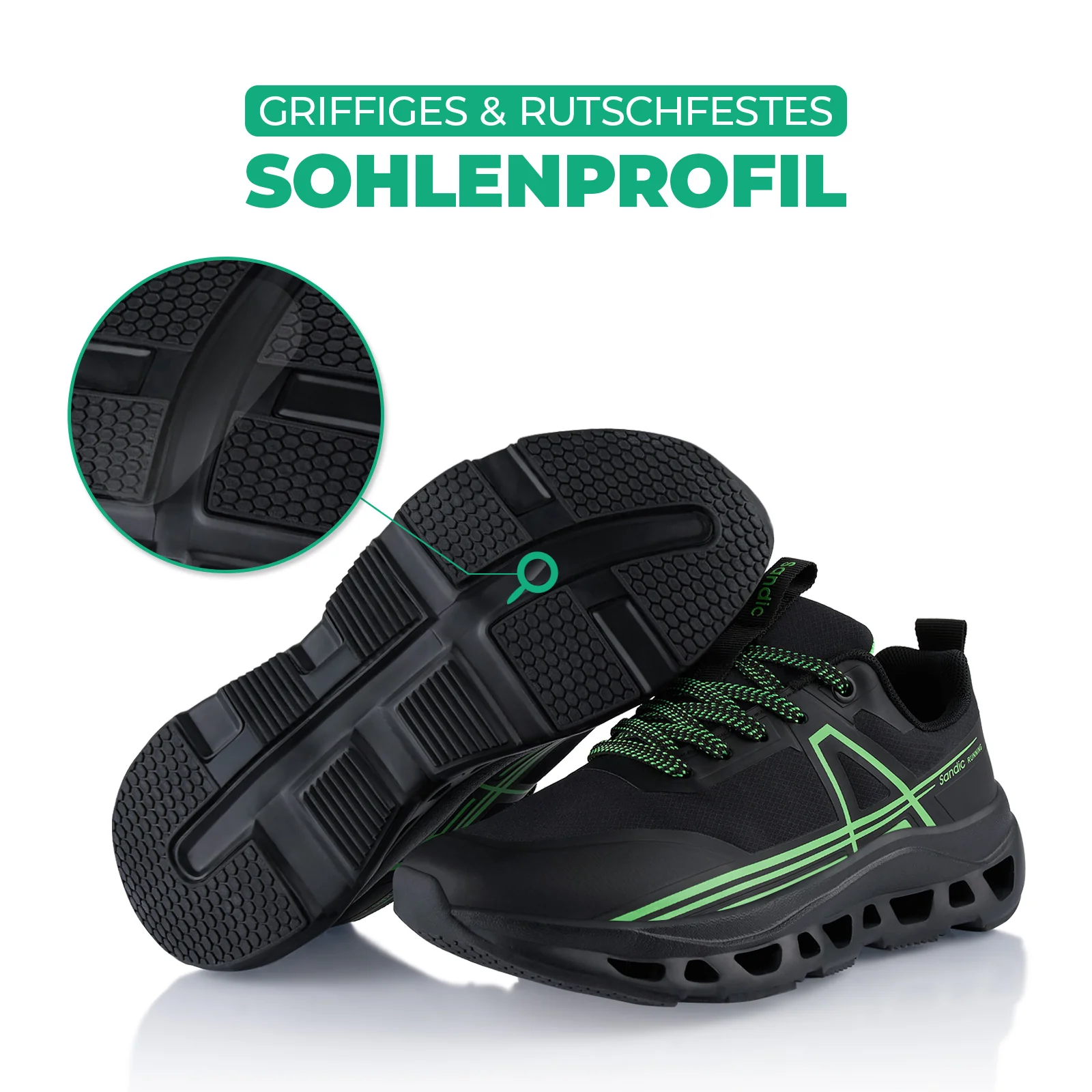 Sneaker Dämpfende Komfortsohle Laufschuhe - Image 4