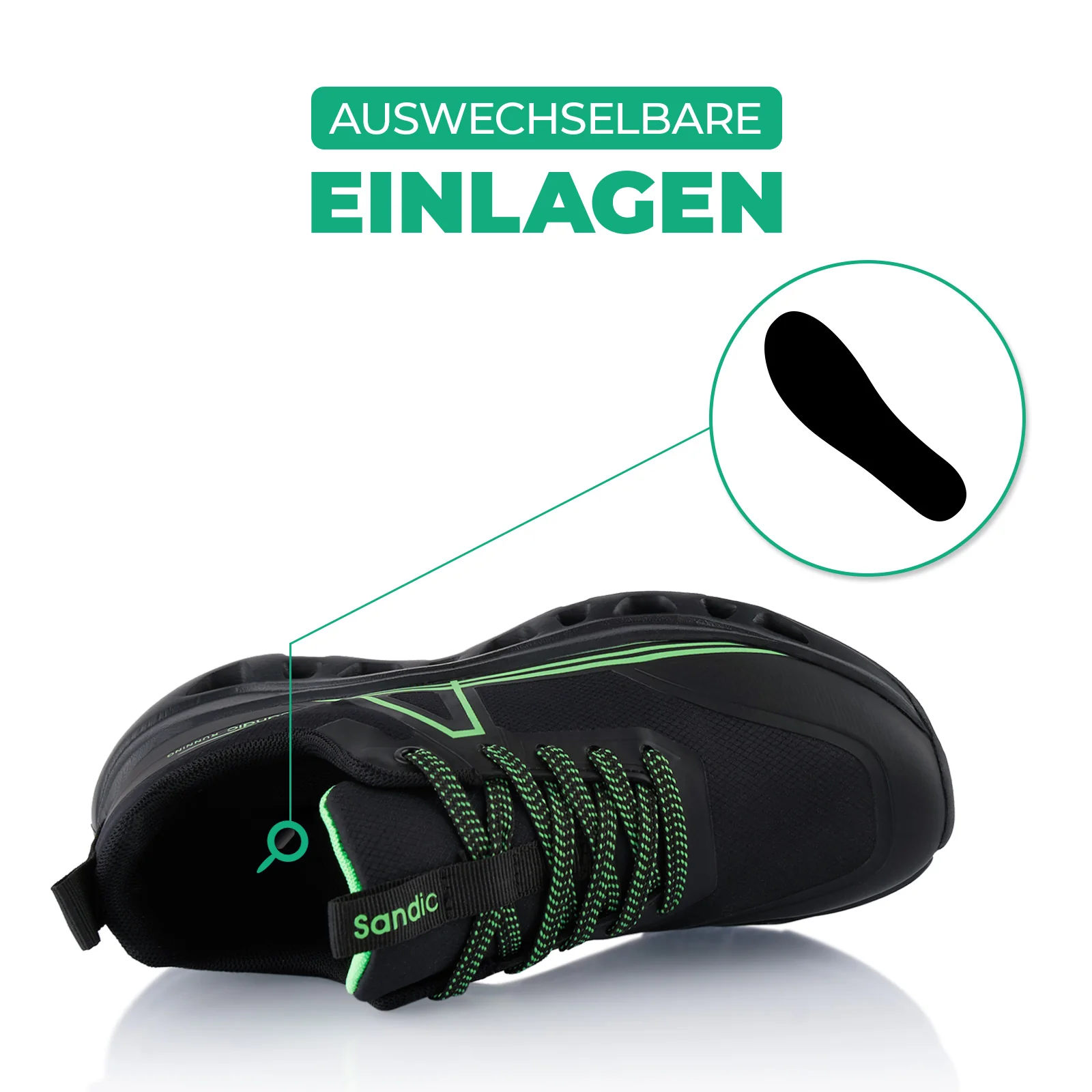Sneaker Dämpfende Komfortsohle Laufschuhe - Image 5