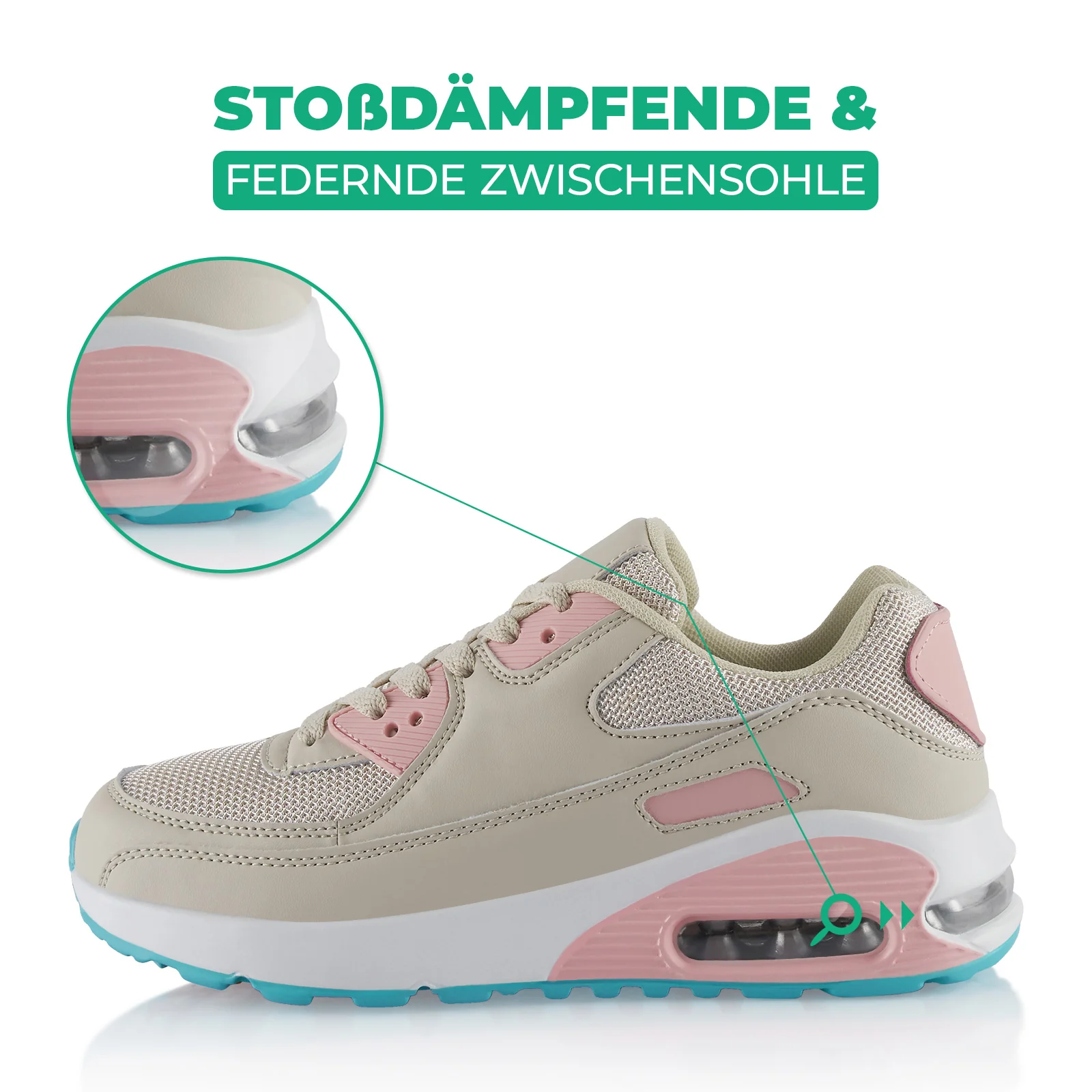 Sneaker Gedämpfte Sohle Sportschuhe - Image 2
